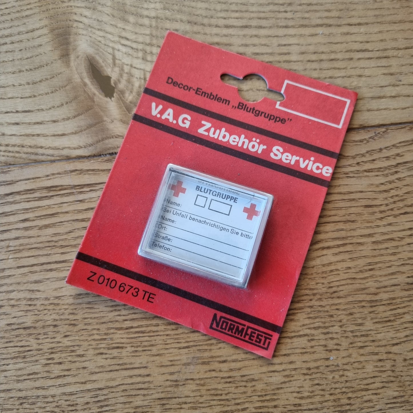 Personal Info Badge