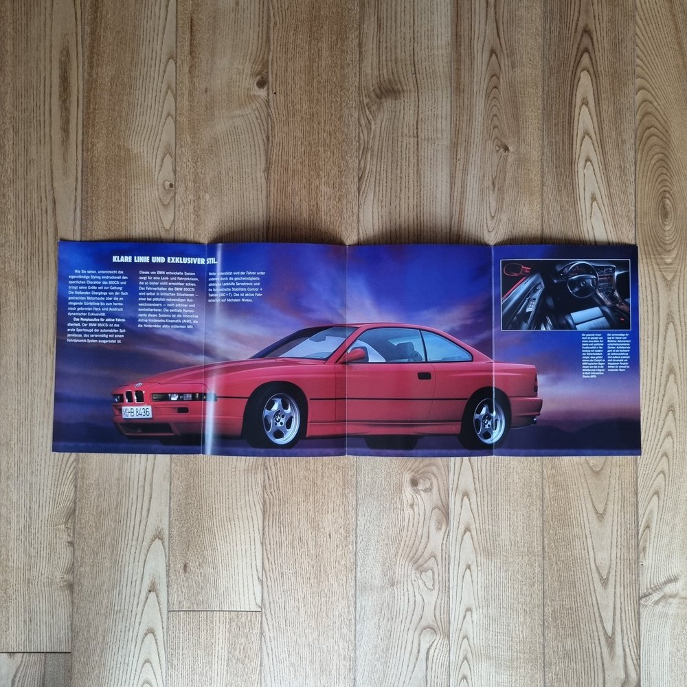 BMW 850Csi Brochure