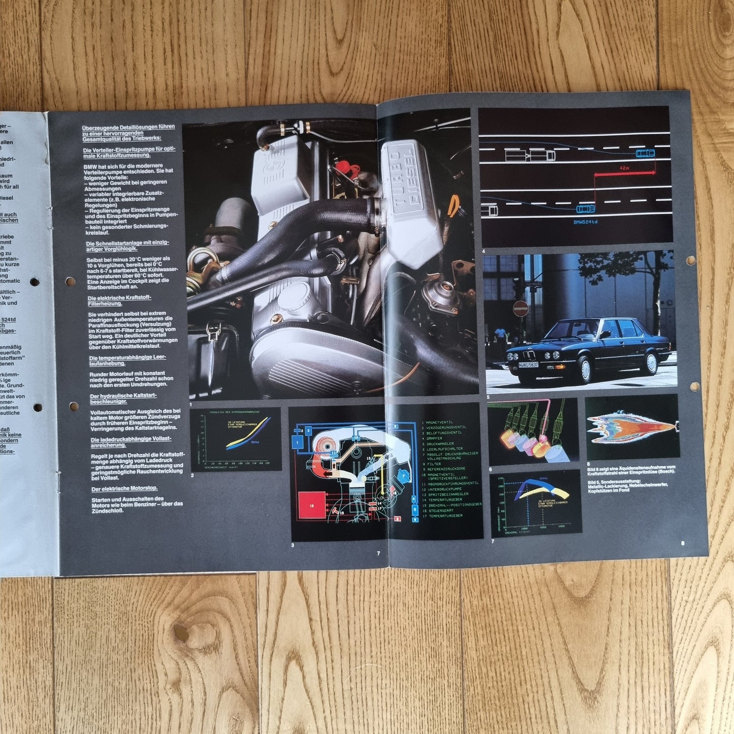 BMW 542td Brochure