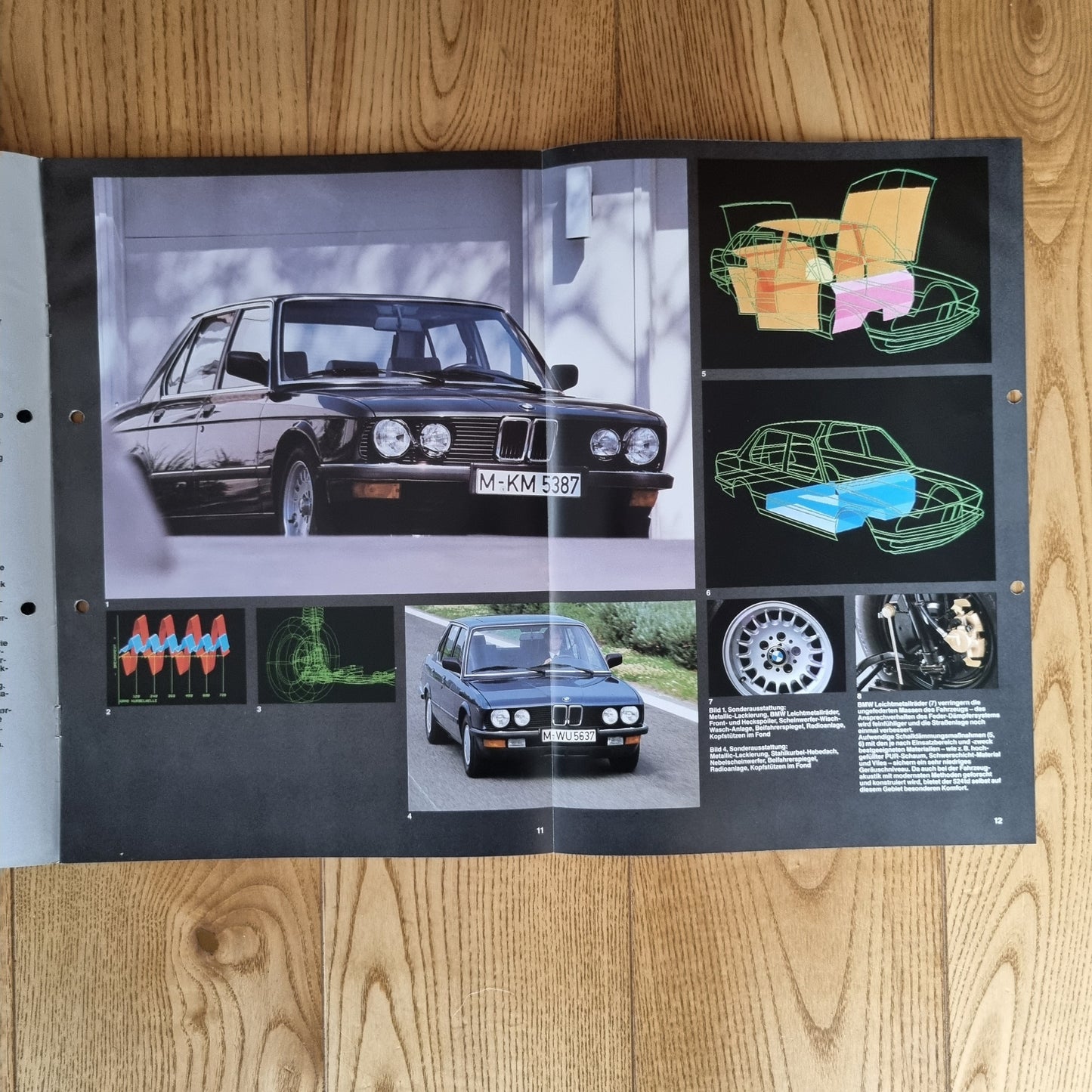 BMW 542td Brochure