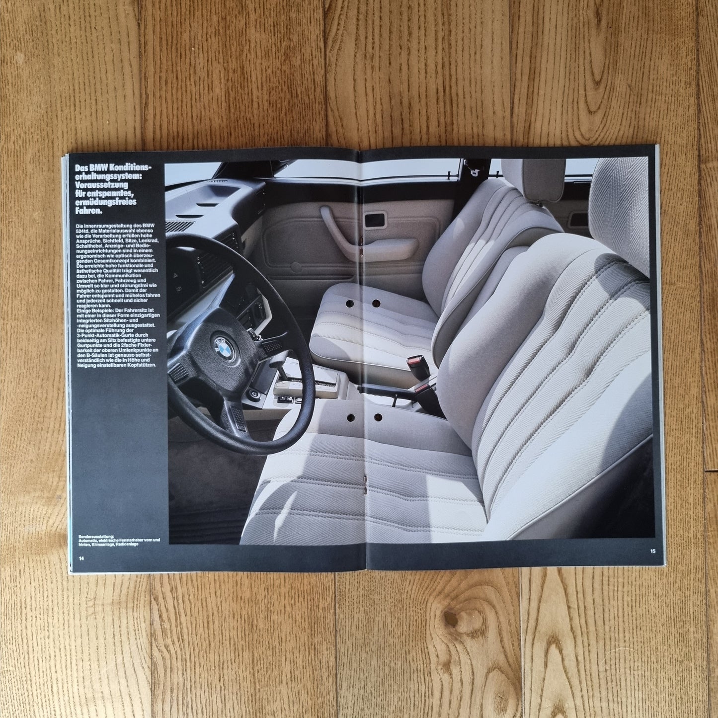 BMW 542td Brochure