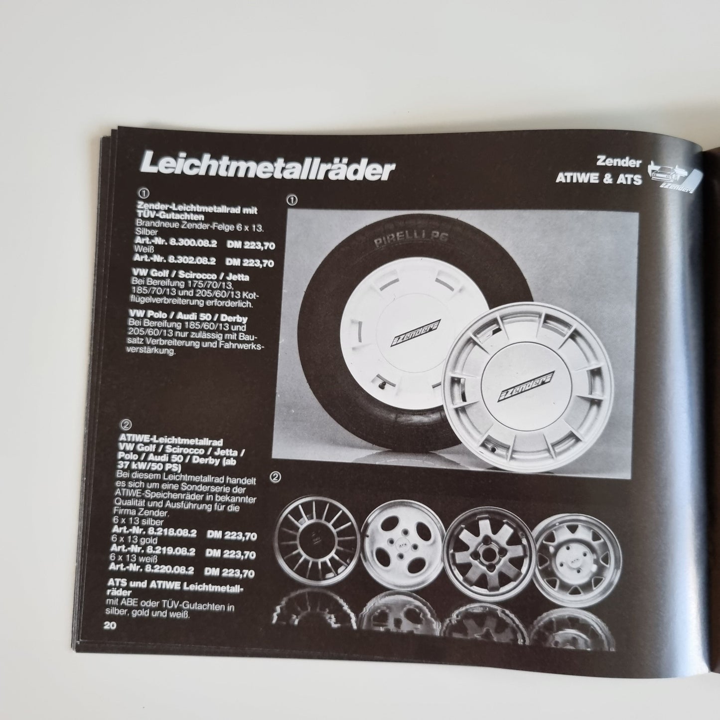 Zender Parts And Accessories Brochure