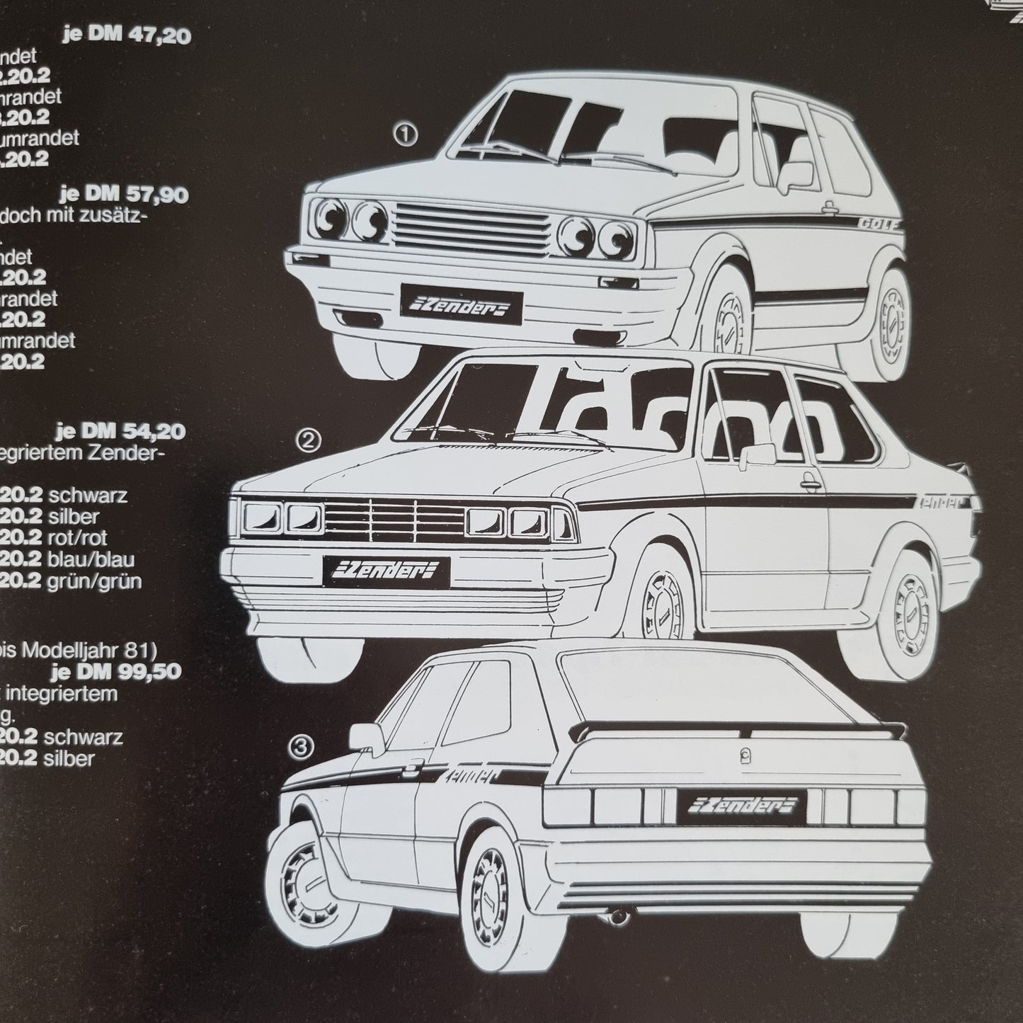 Zender Parts And Accessories Brochure
