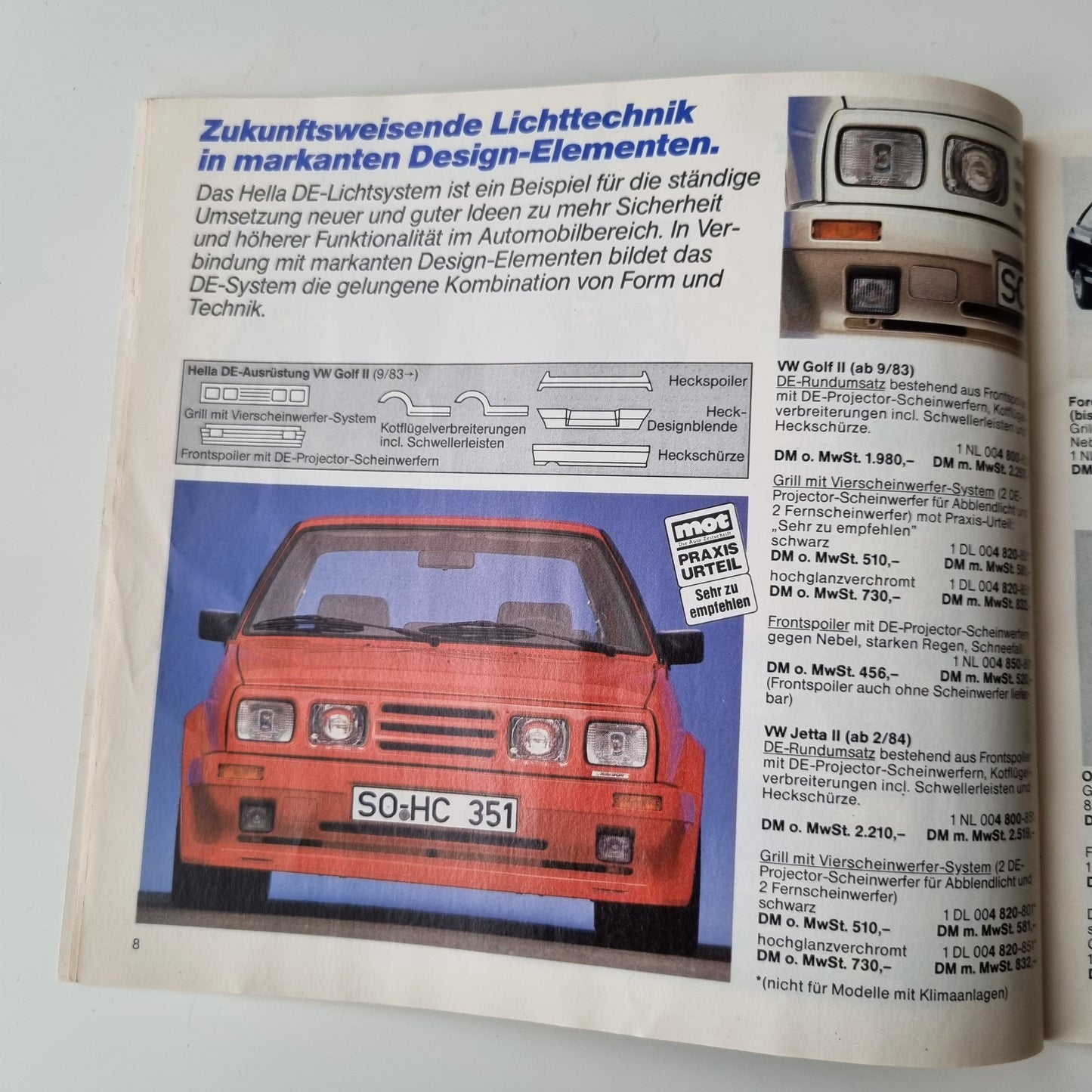 Hella Parts And Accessories Brochure