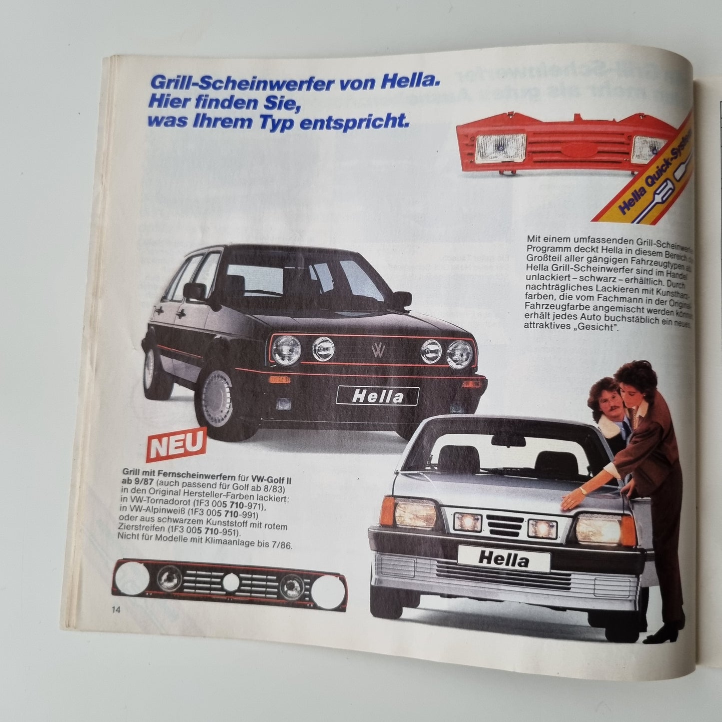 Hella Parts And Accessories Brochure