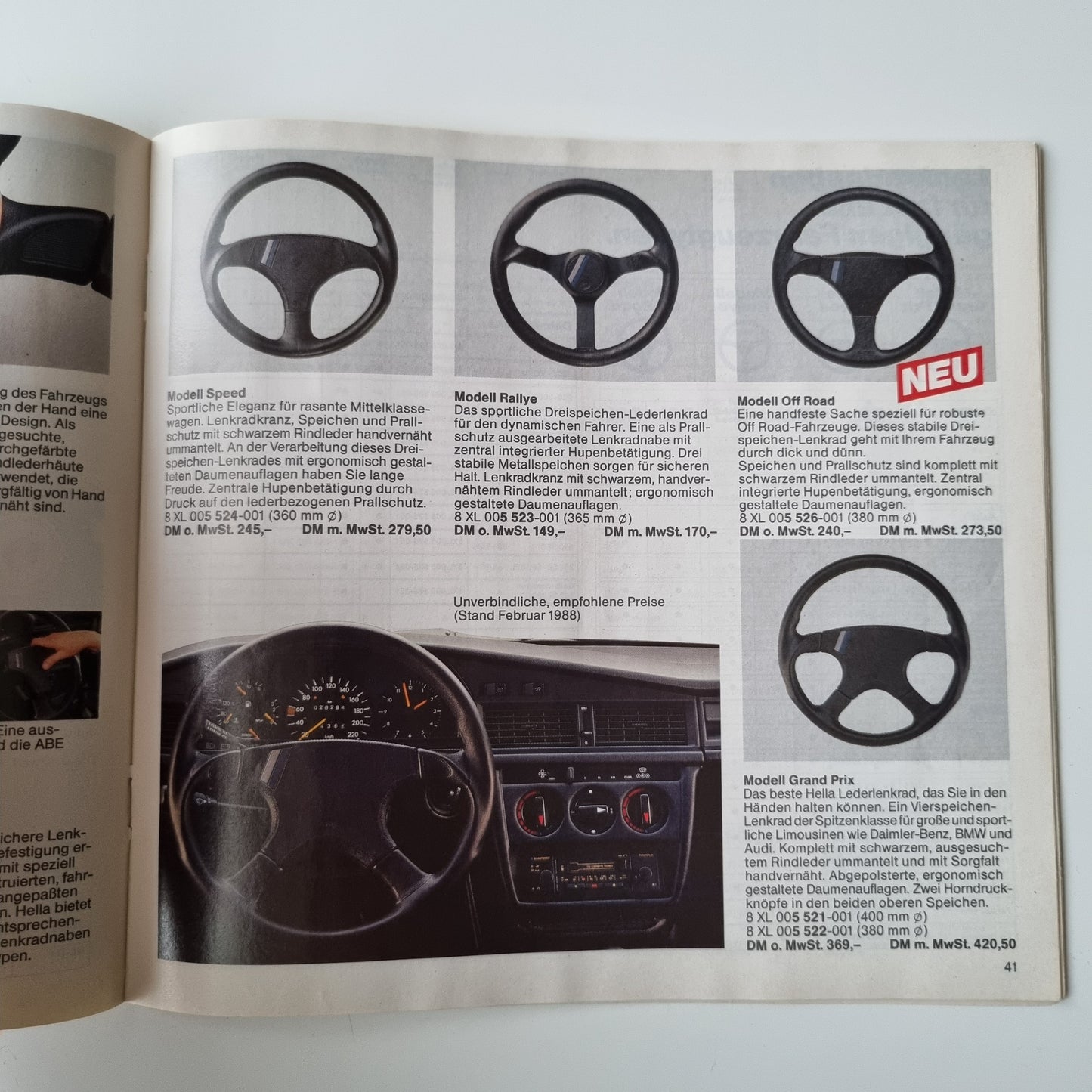 Hella Parts And Accessories Brochure