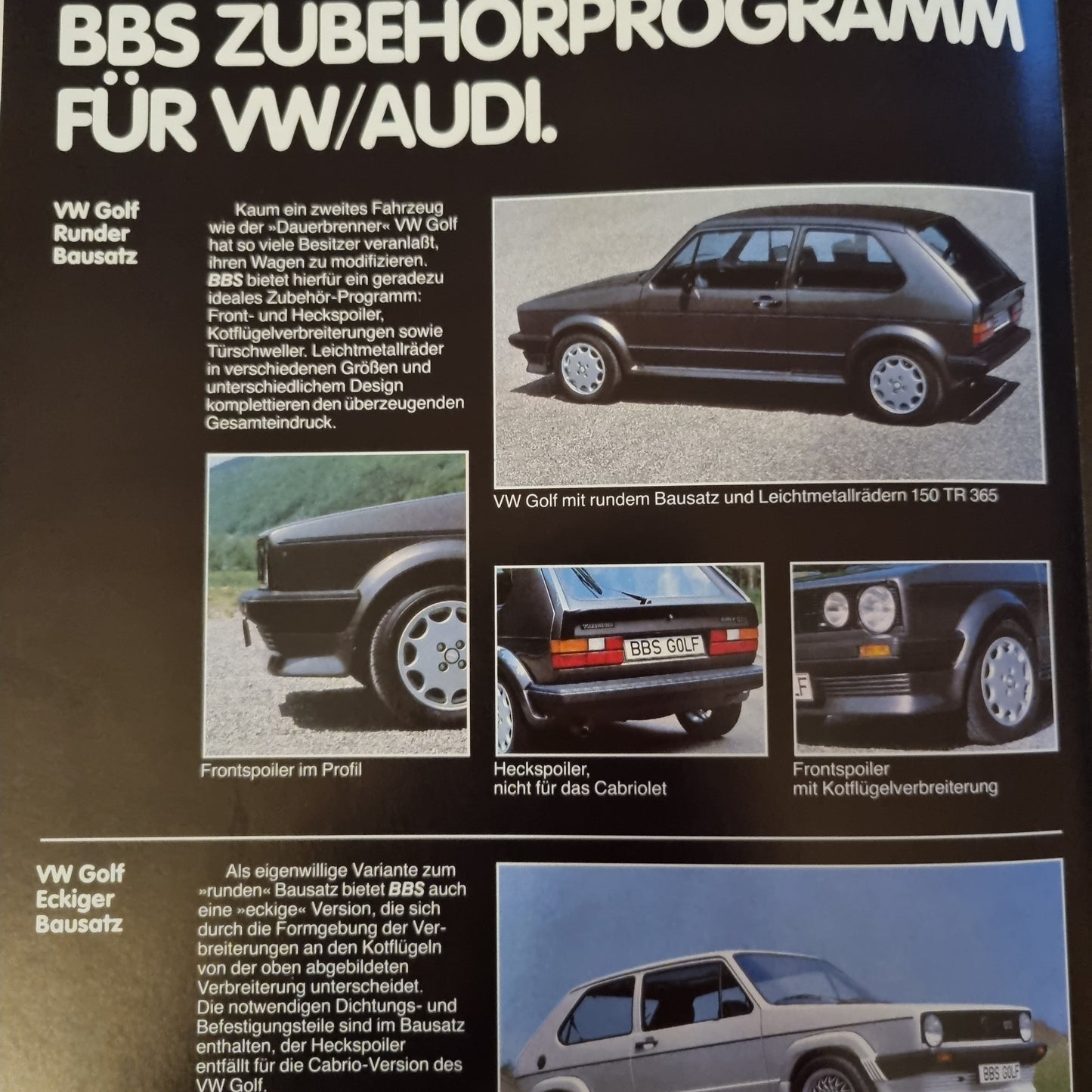 BBS Parts And Accessories Brochure