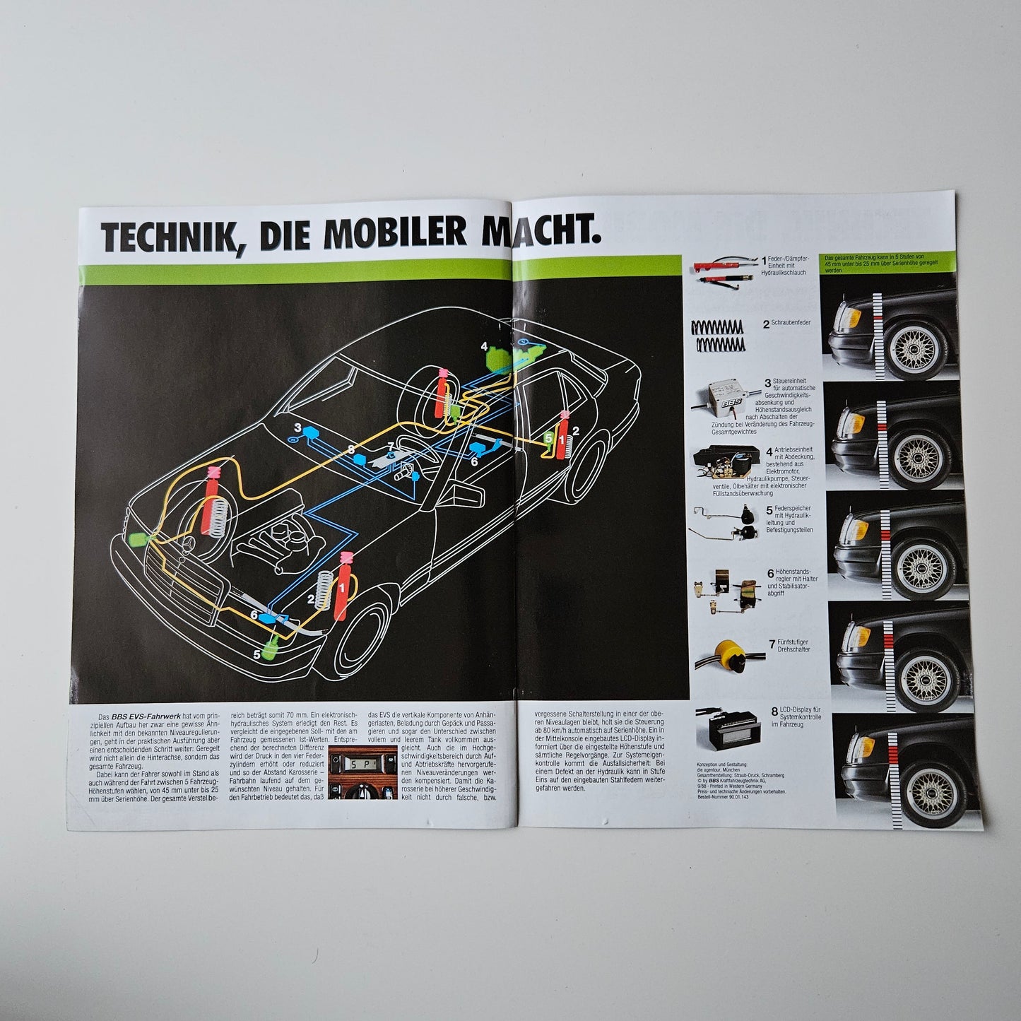BBS Parts And Accessories Brochure For Mercedes