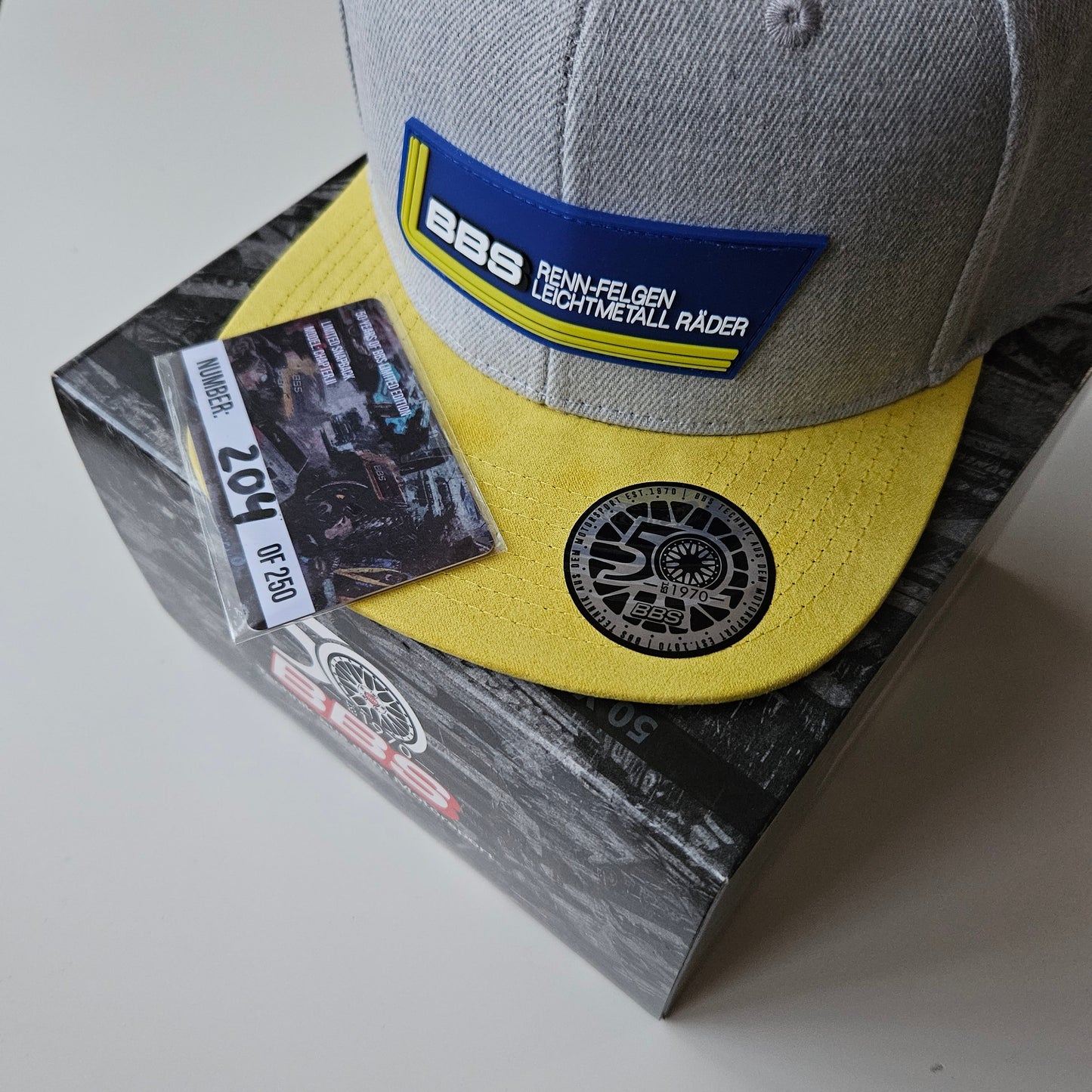 BBS Motorsport Limited Edition Snapback Number 204