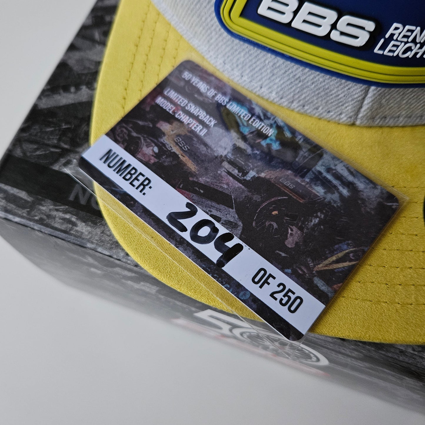 BBS Motorsport Limited Edition Snapback Number 204
