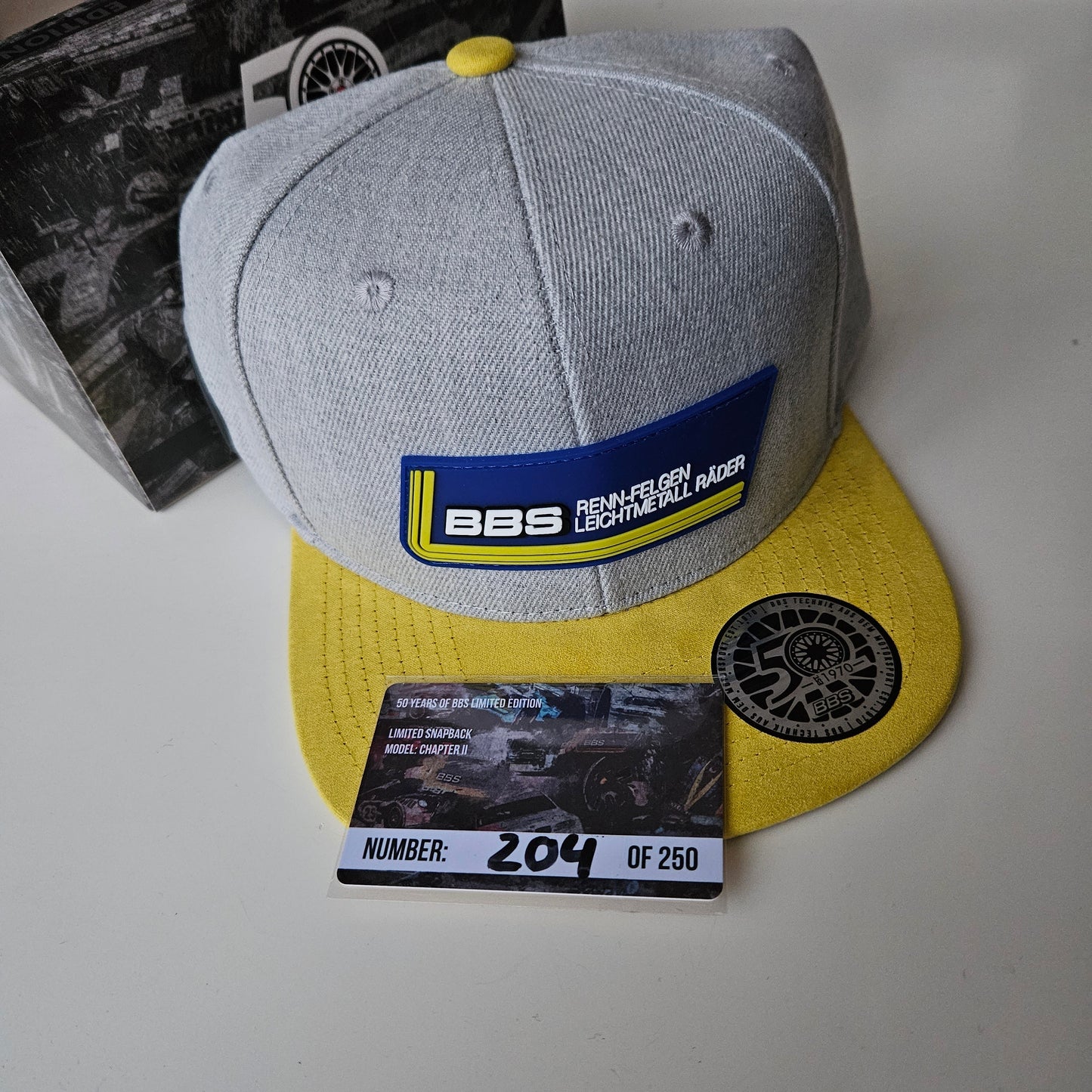BBS Motorsport Limited Edition Snapback Number 204