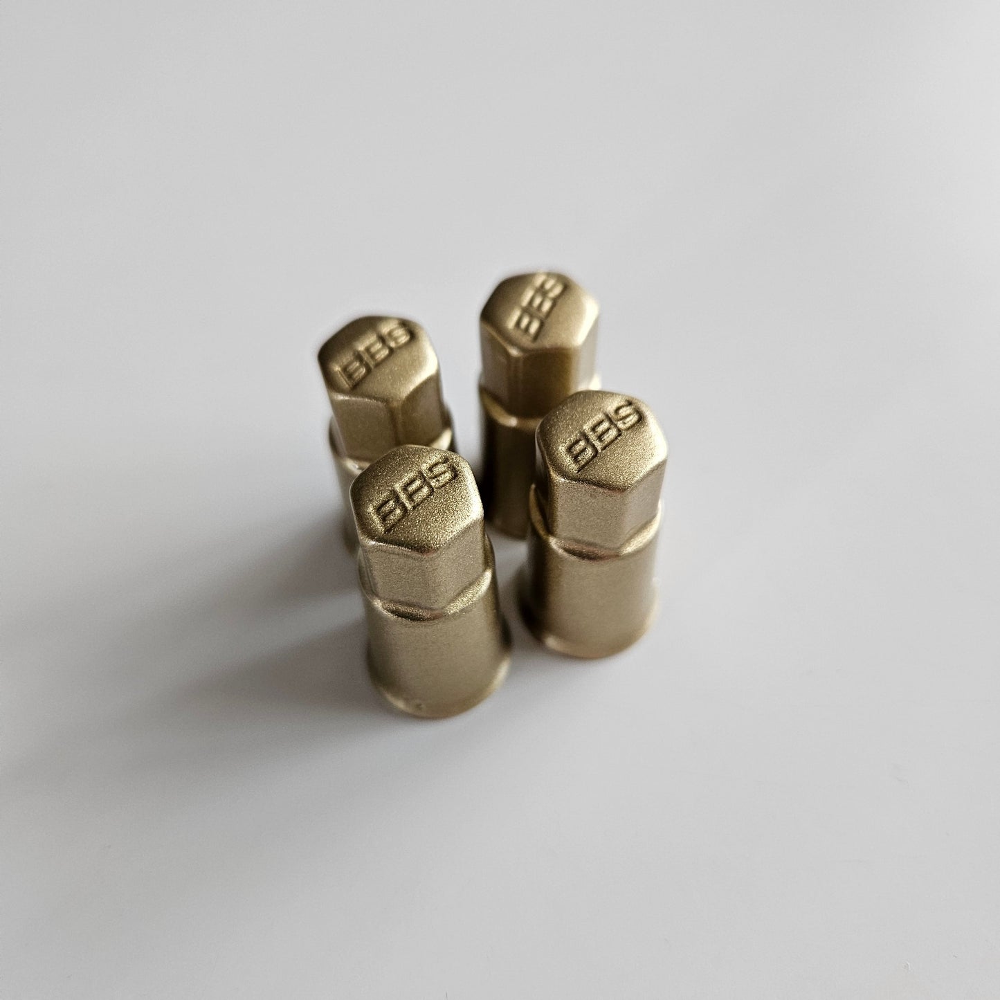 BBS Tire Valve Cap Set (Gold)
