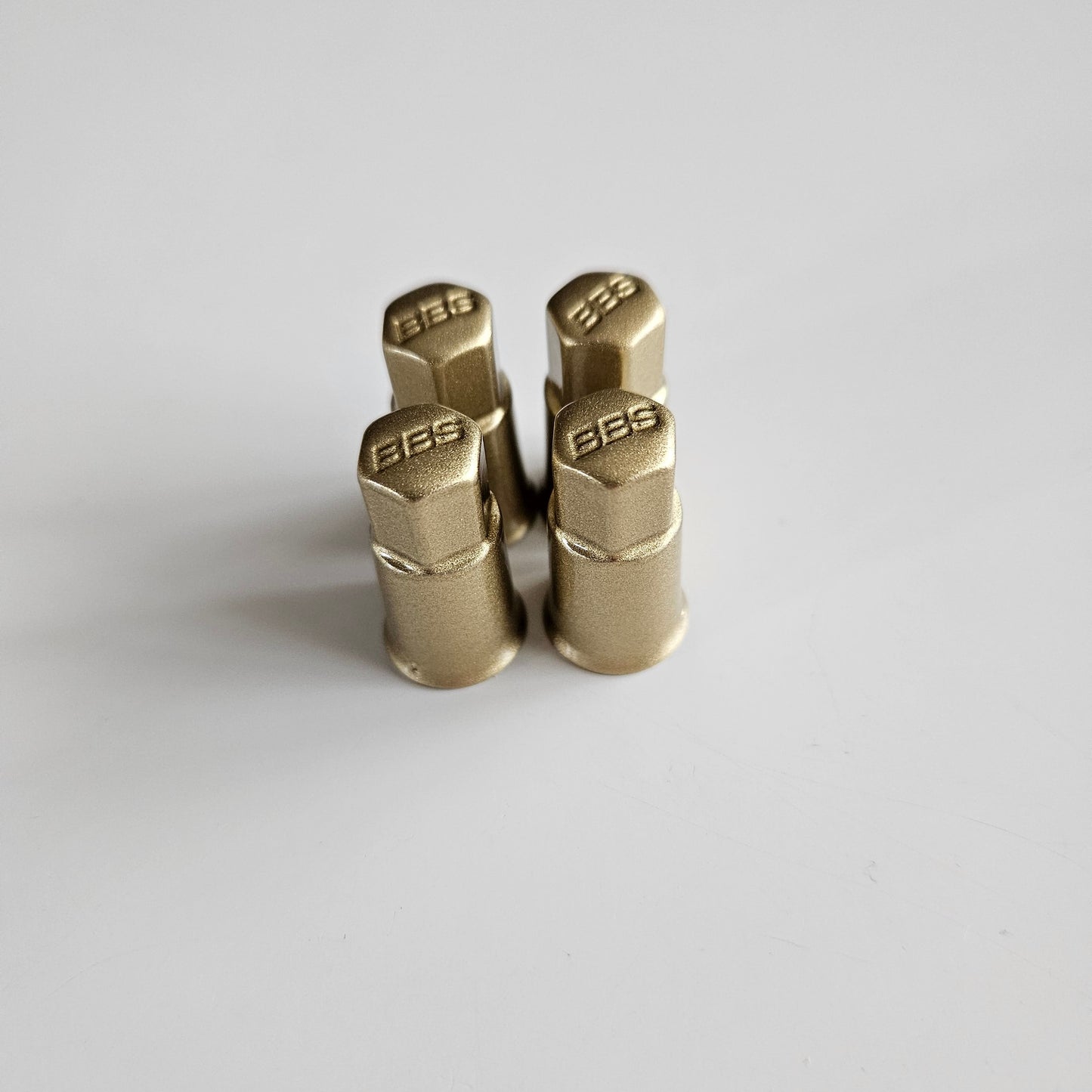 BBS Tire Valve Cap Set (Gold)