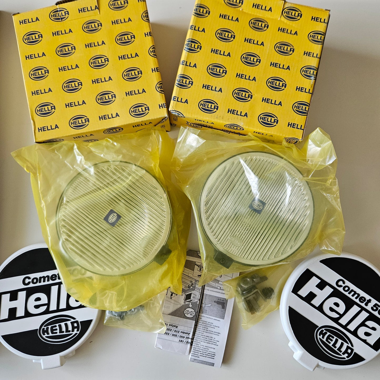 Hella Comet 500 Fog Light Set