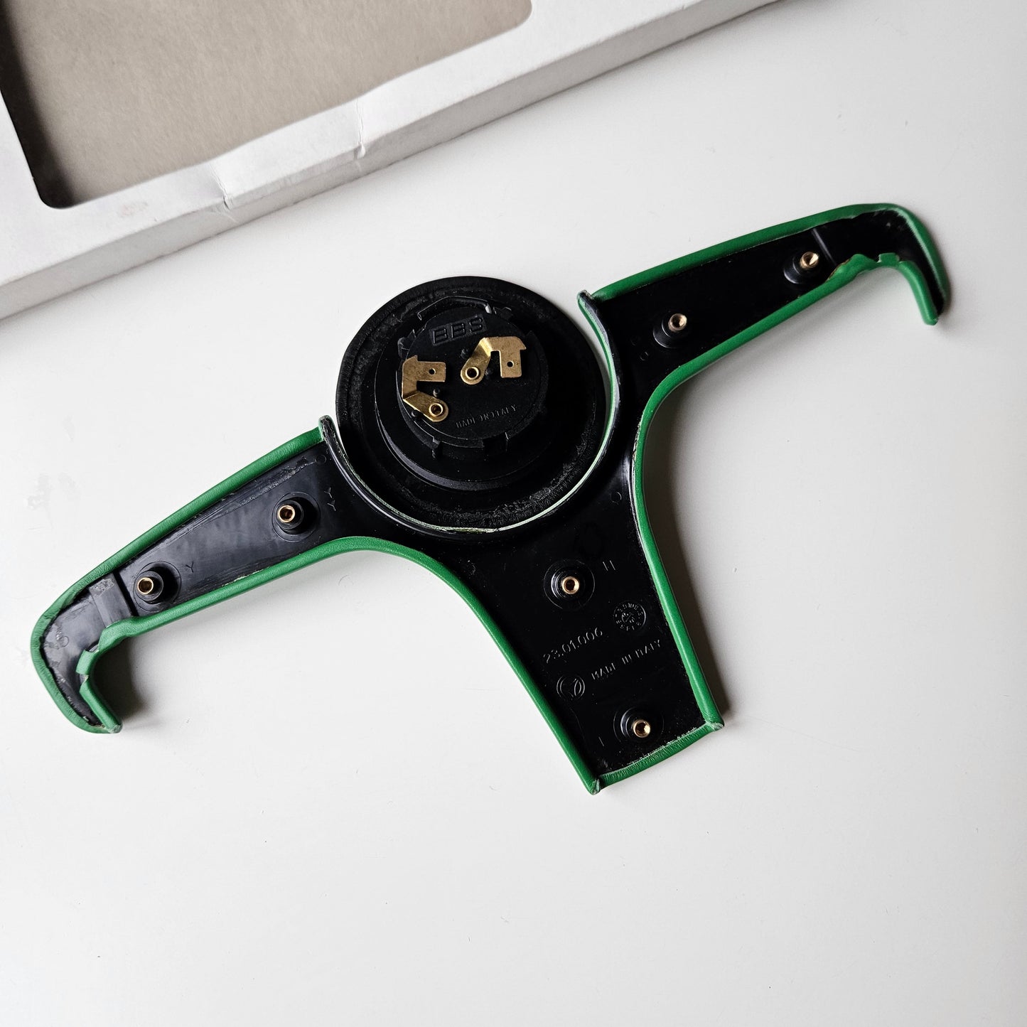 BBS Green Designline Steering Wheel Insert + Horn Push Button