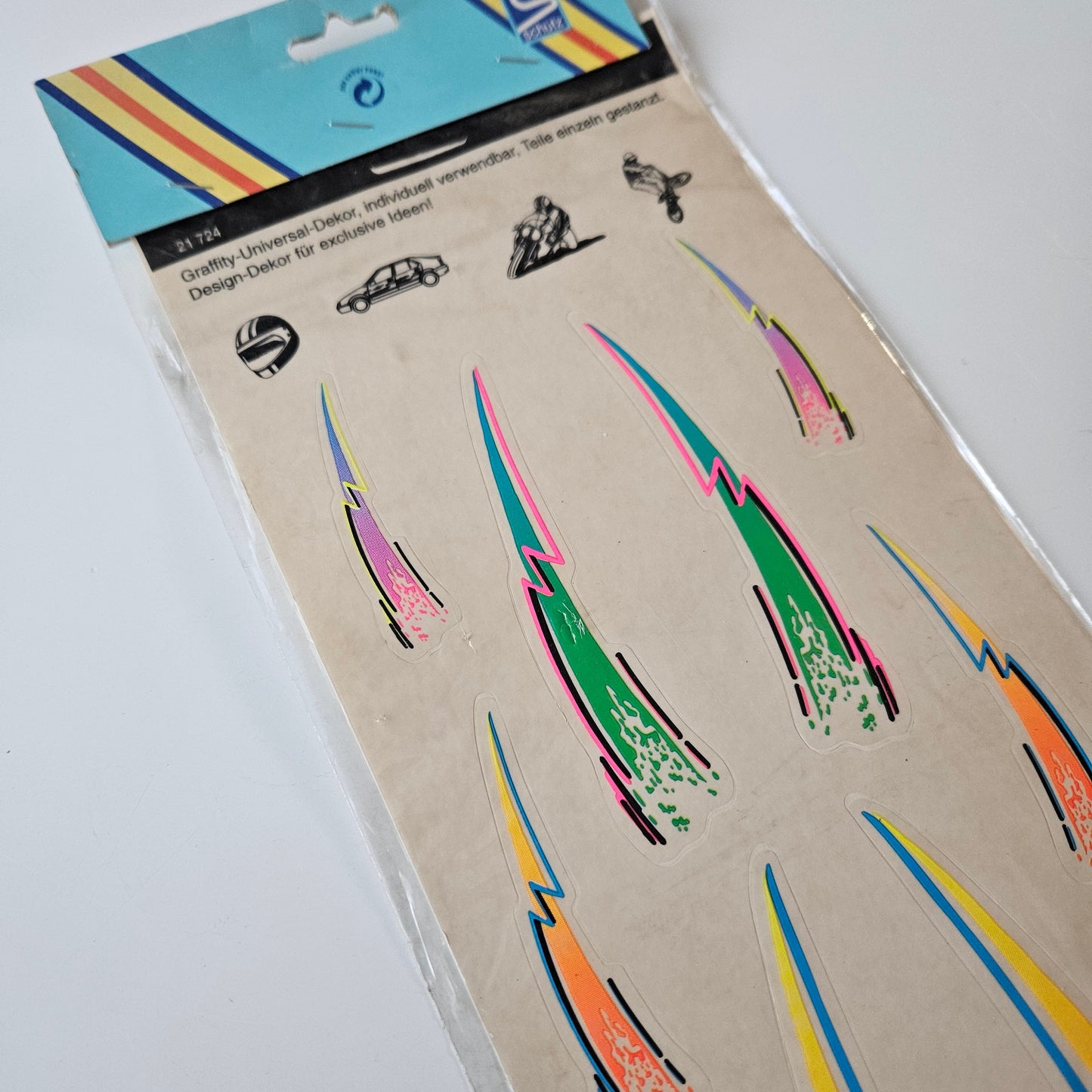 Retro Car Side Sticker Set