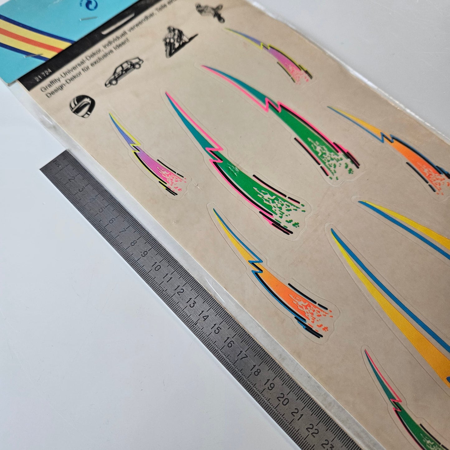 Retro Car Side Sticker Set