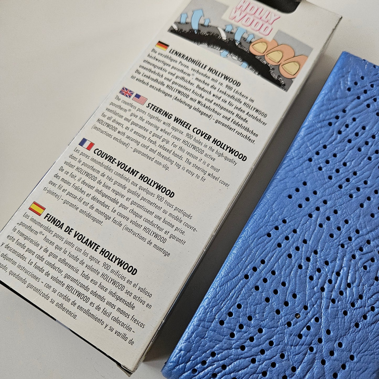 Kamei Steering Wheel Cover Blue