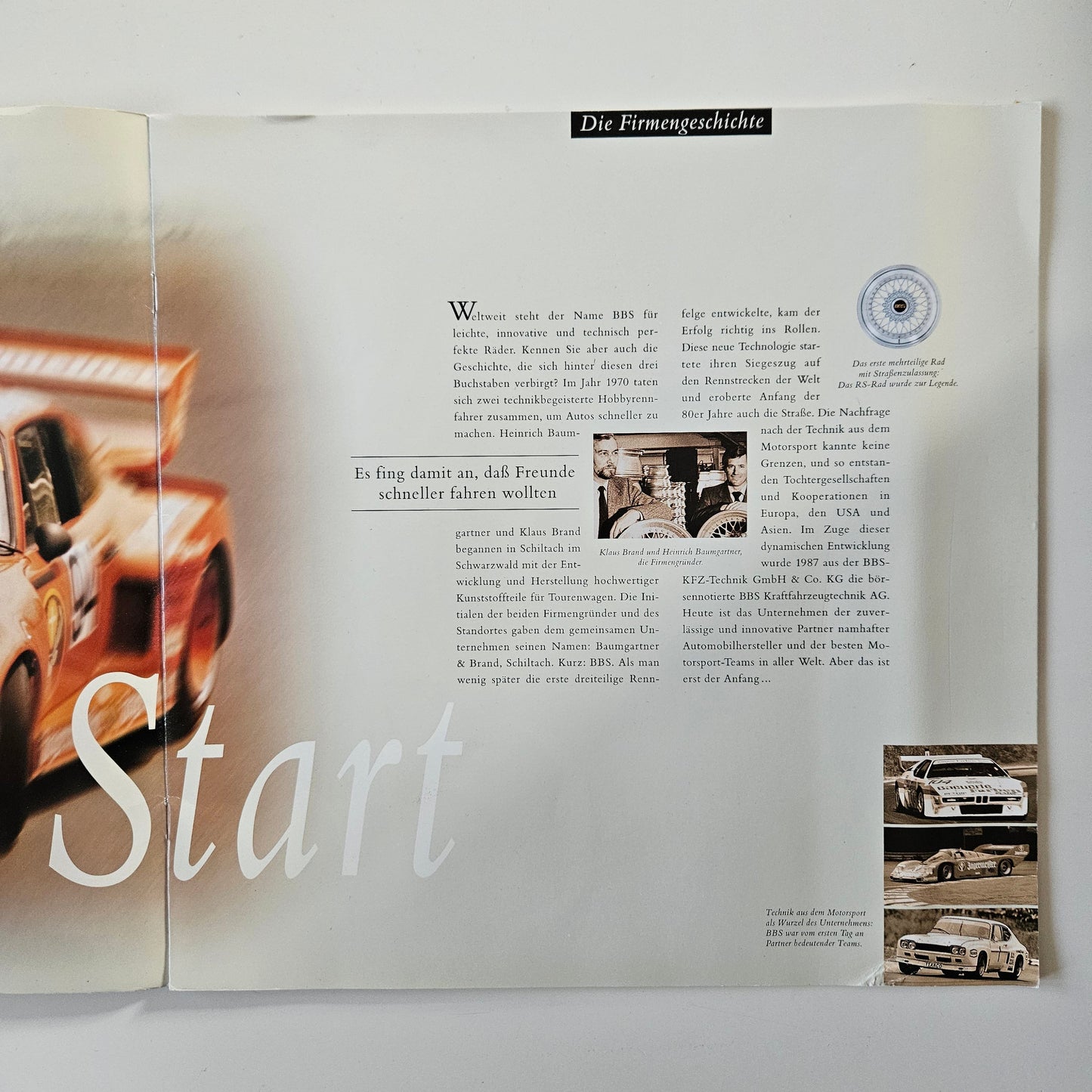 BBS Mile-Stones Brochure