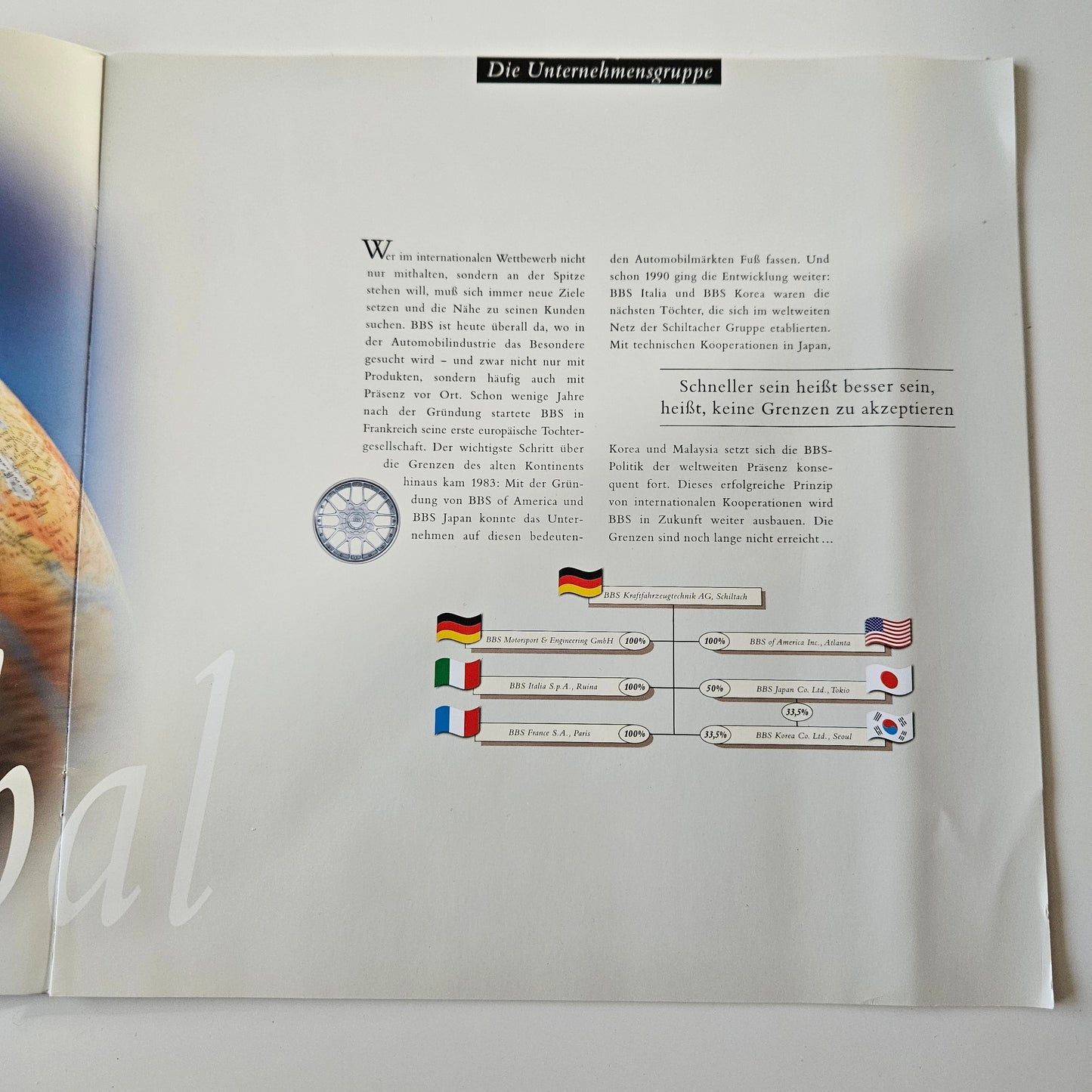 BBS Mile-Stones Brochure