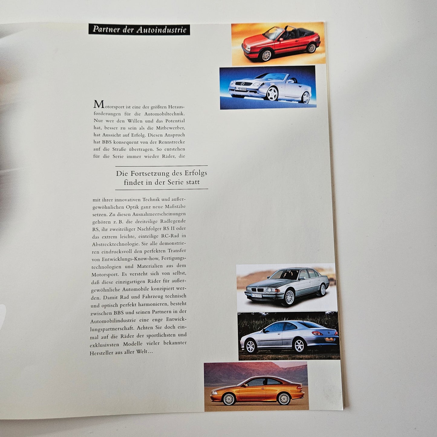 BBS Mile-Stones Brochure