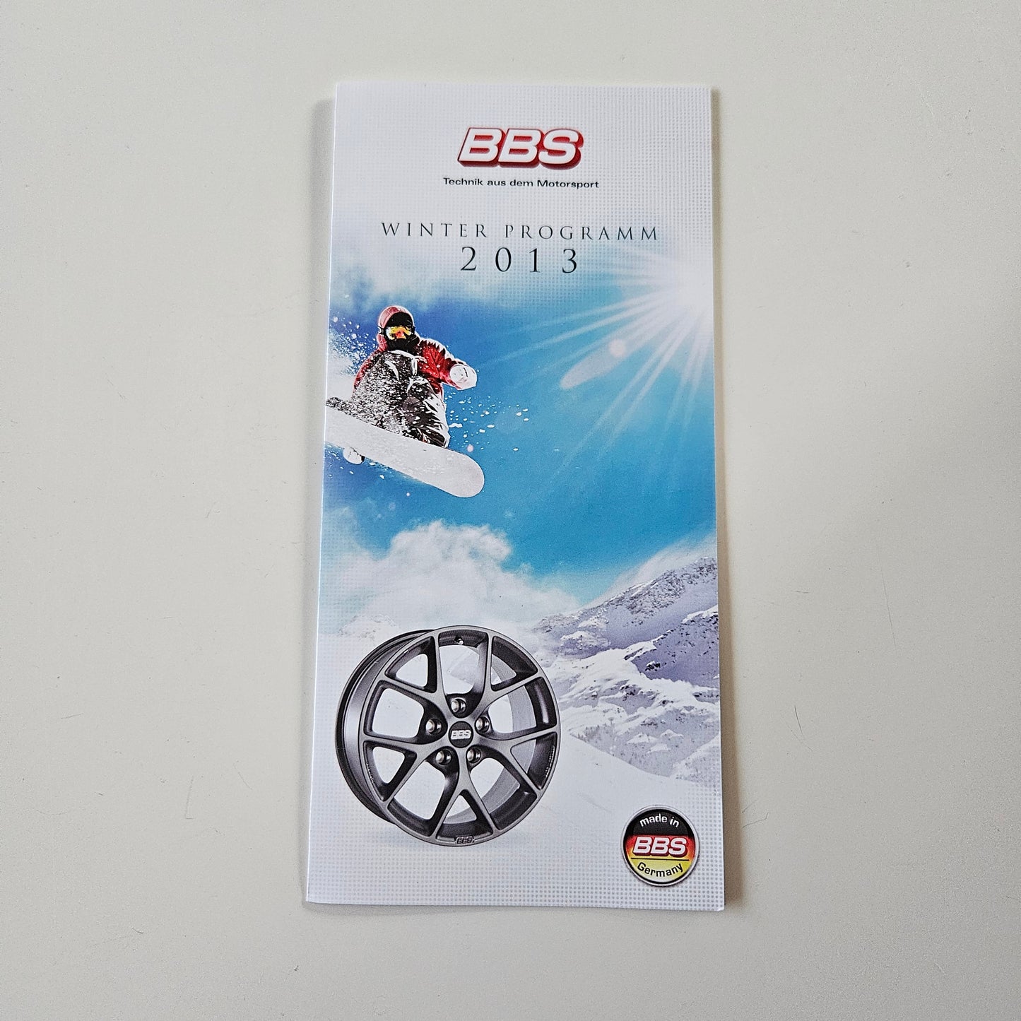 BBS 2013 Winter Programm Brochure