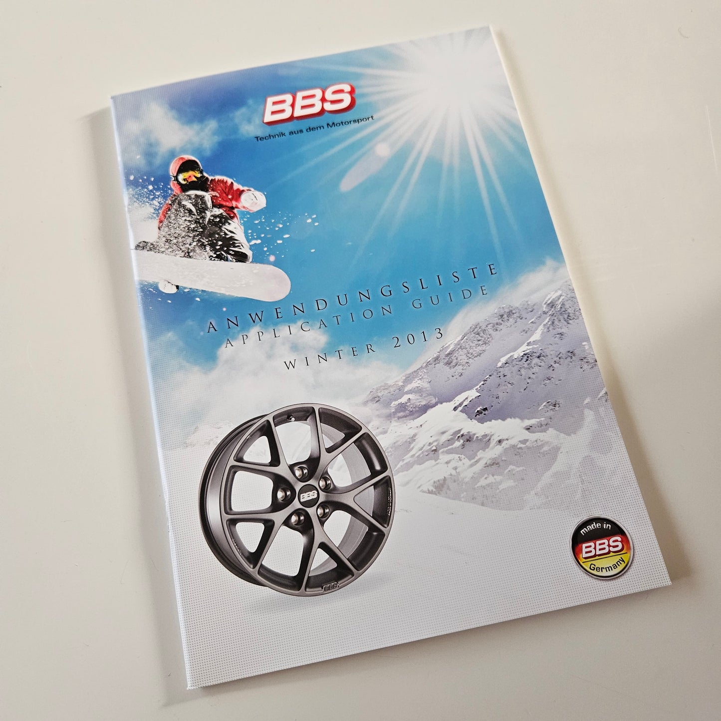 BBS 2013 Application Guide Brochure