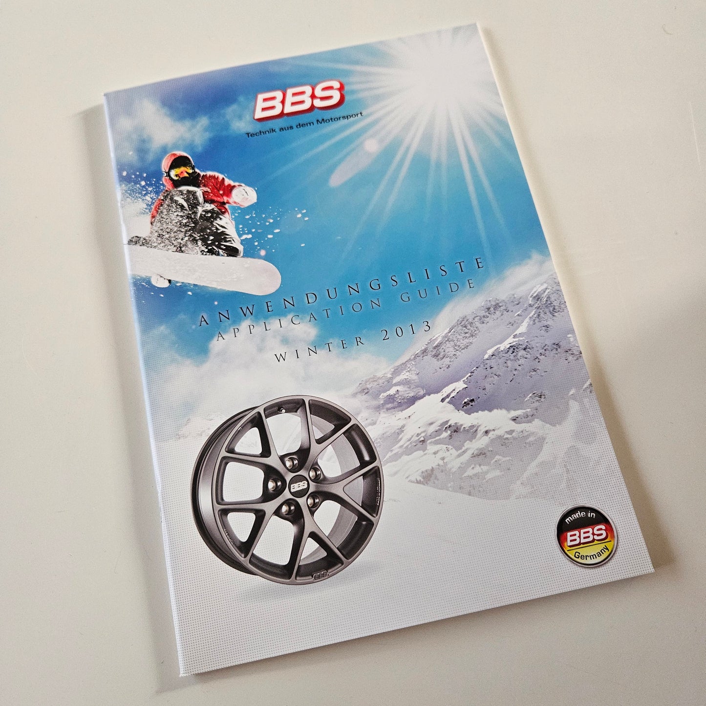 BBS 2013 Application Guide Brochure