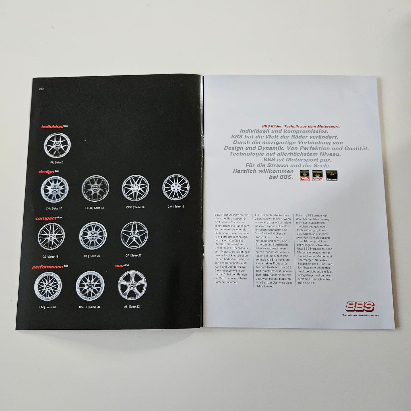 BBS Wheels Brochure
