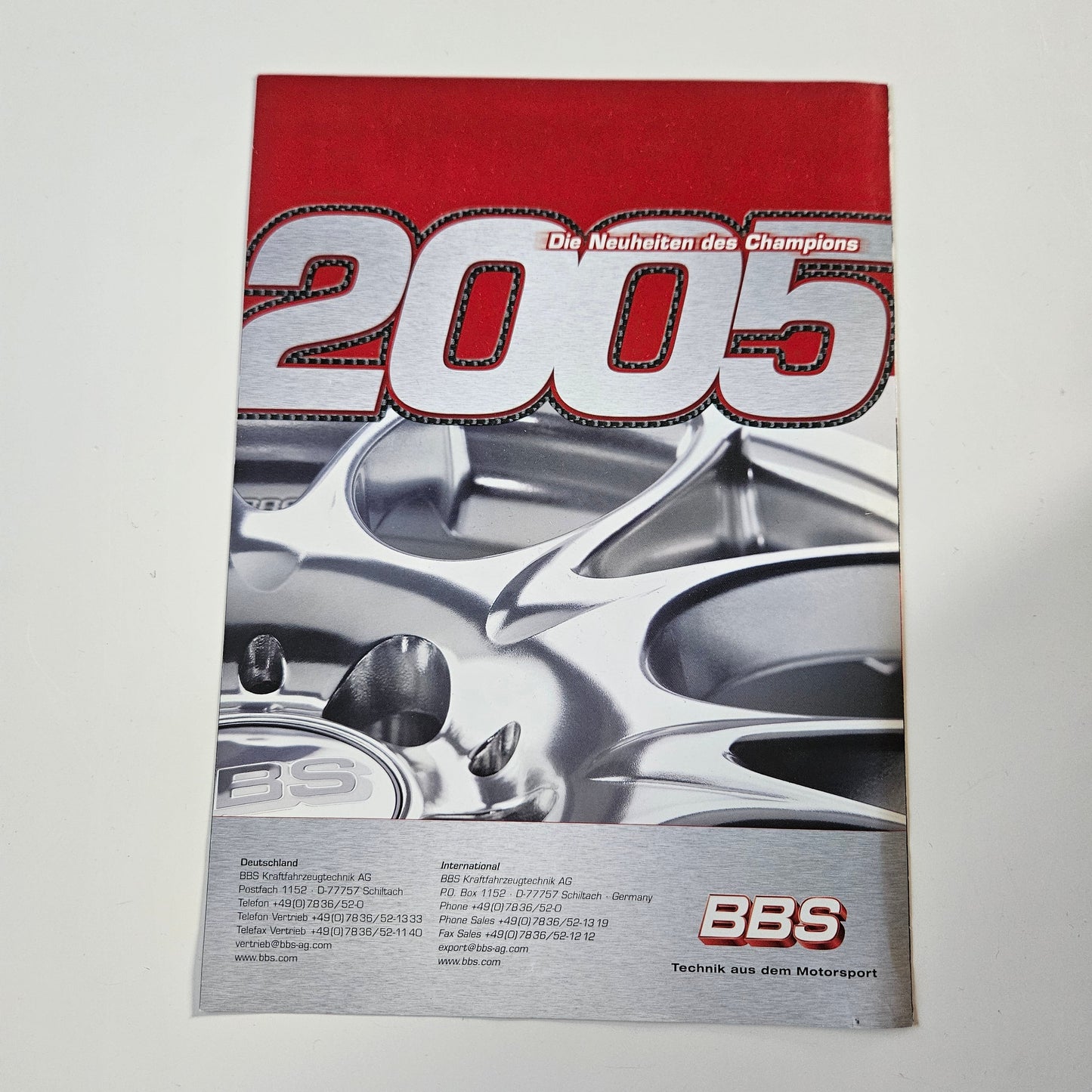 BBS 2005 Wheels Brochure