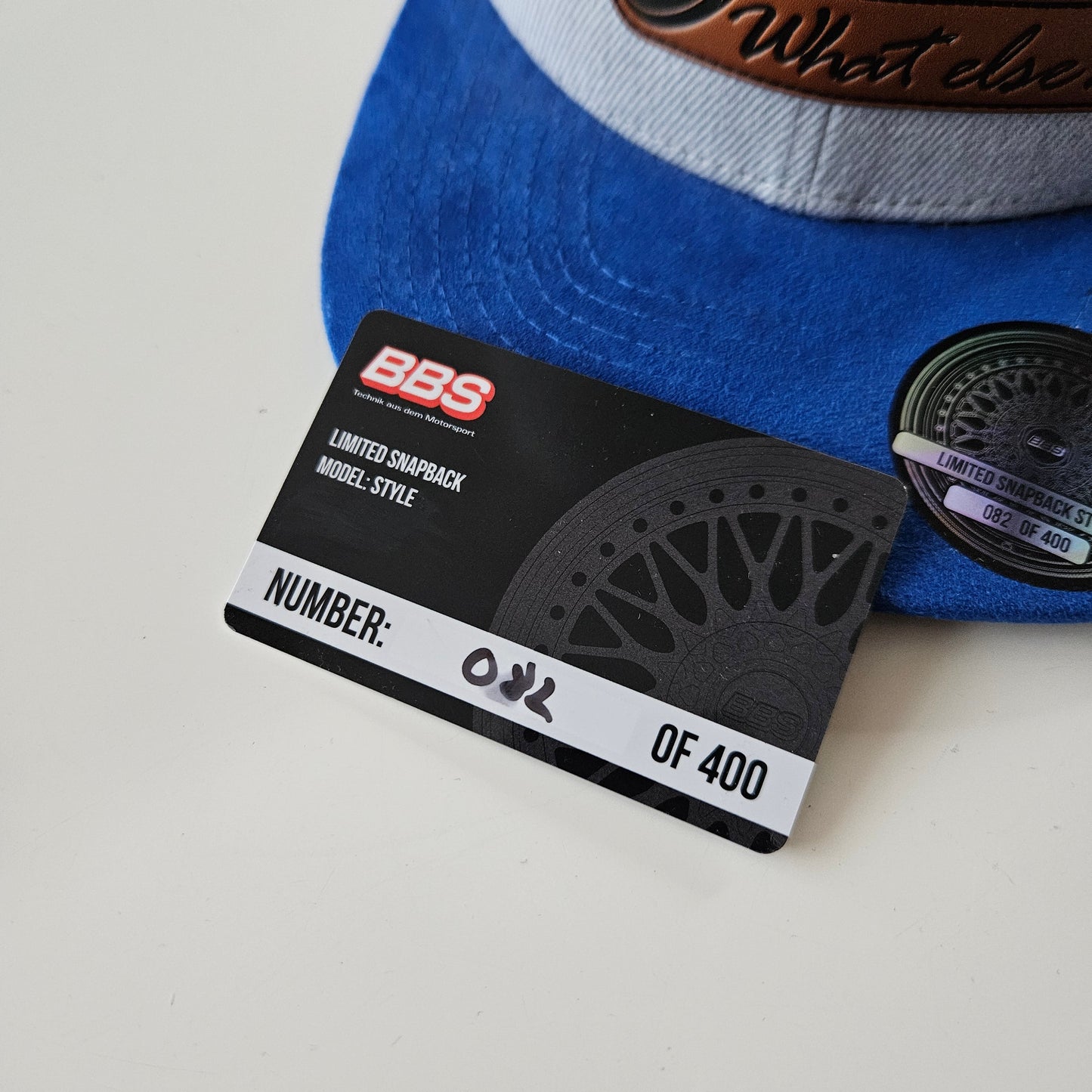 BBS Motorsport Limited Edition Snapback