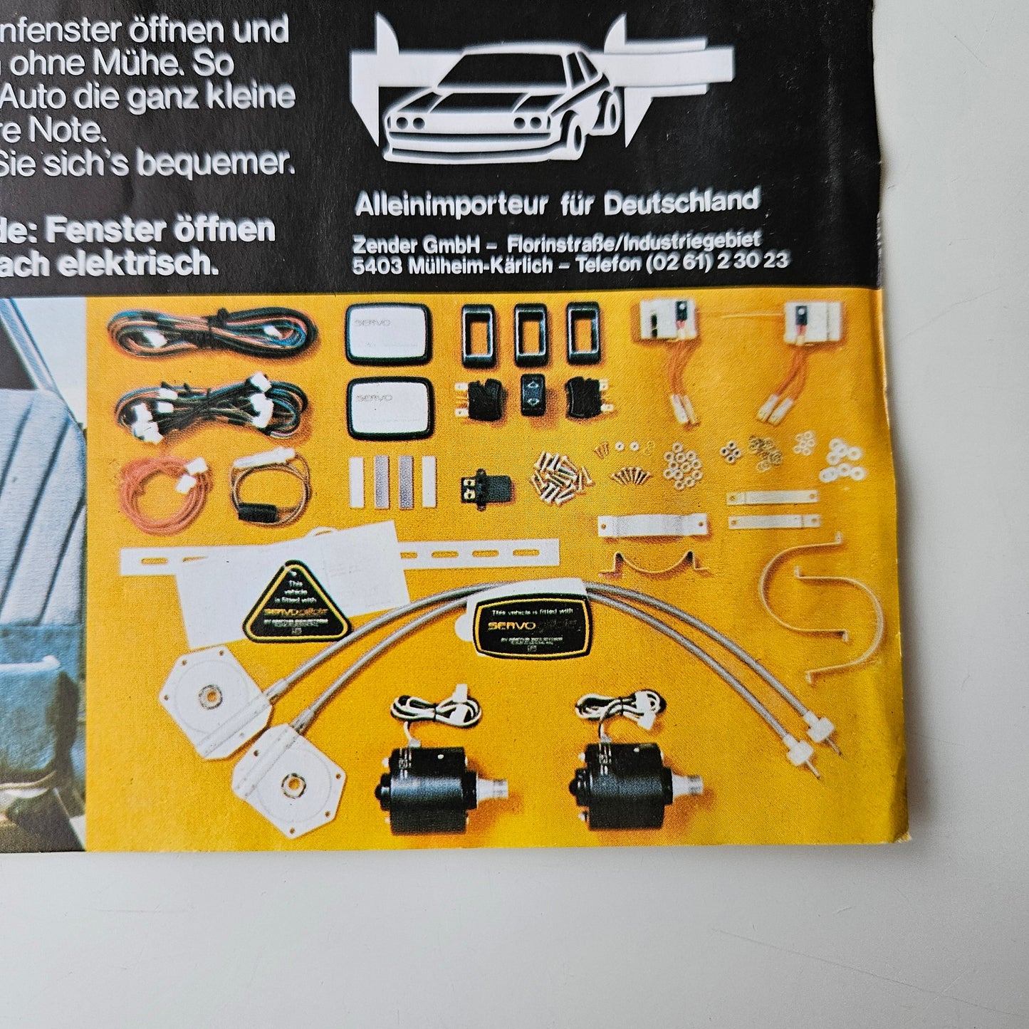 Zender Electric Windows Brochure