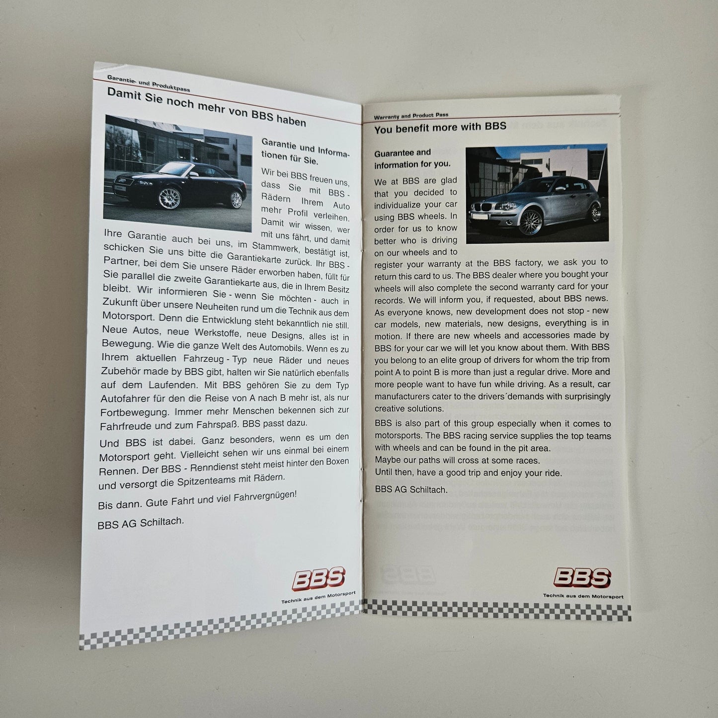 BBS Wheels Brochure