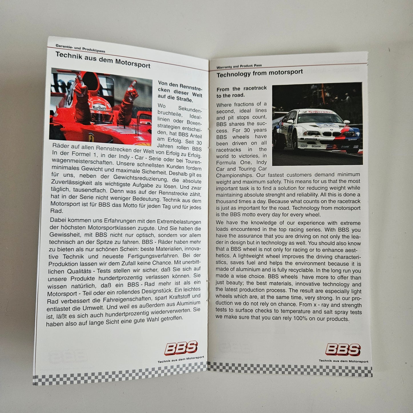 BBS Wheels Brochure