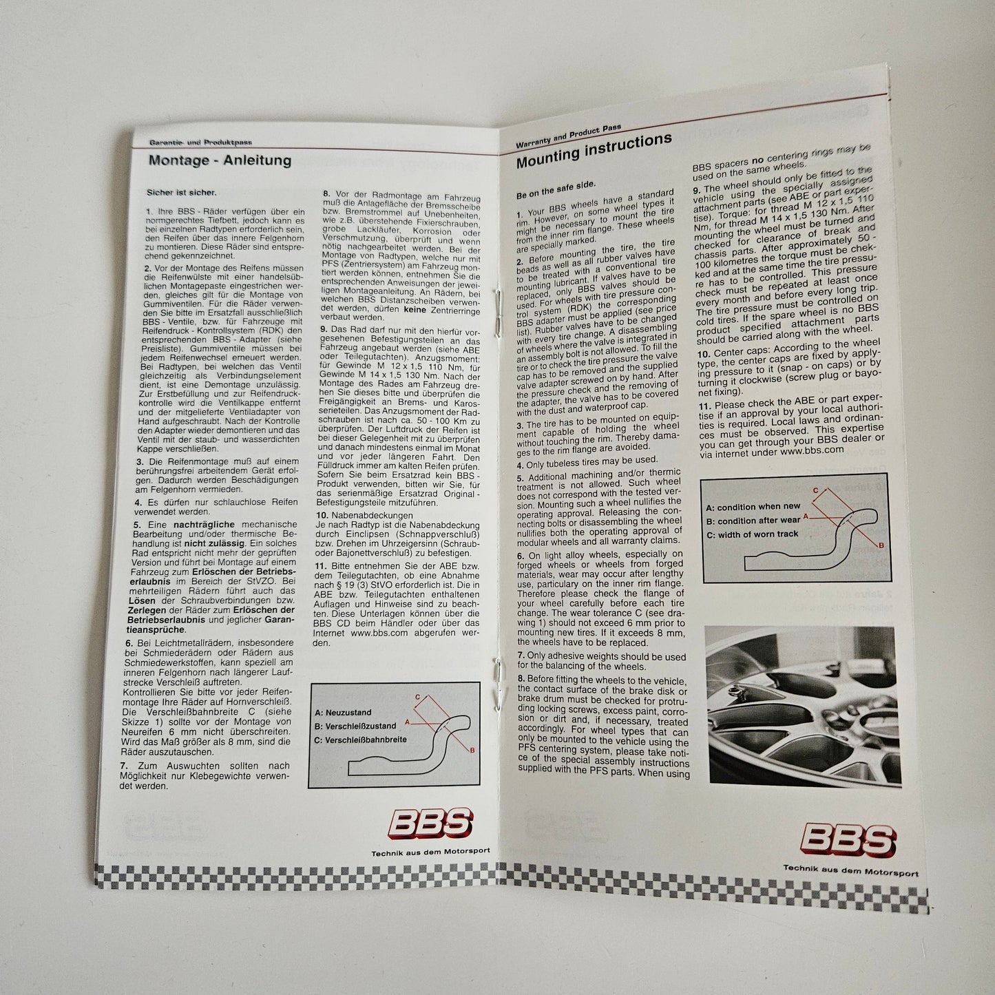 BBS Wheels Brochure