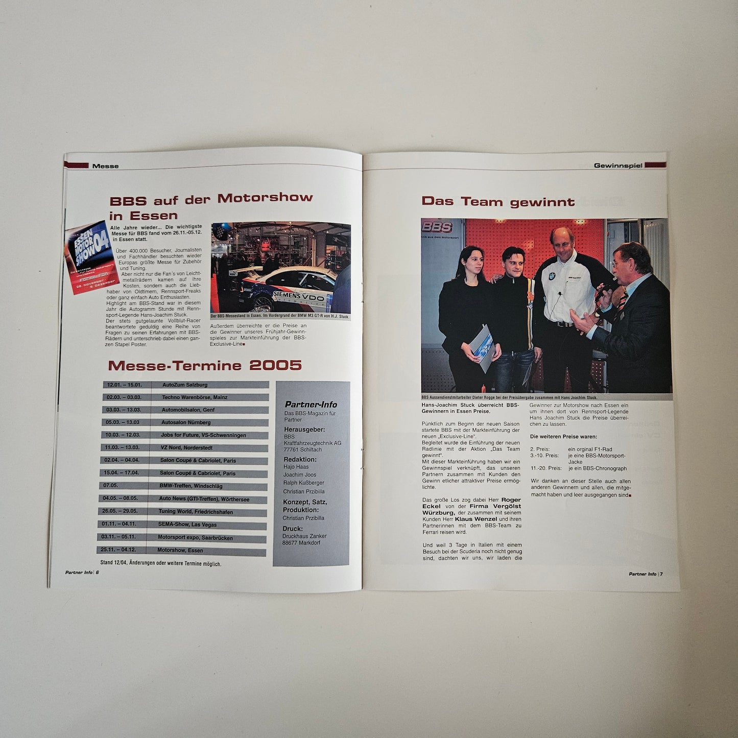 BBS Year 2004 Partner Info Brochure