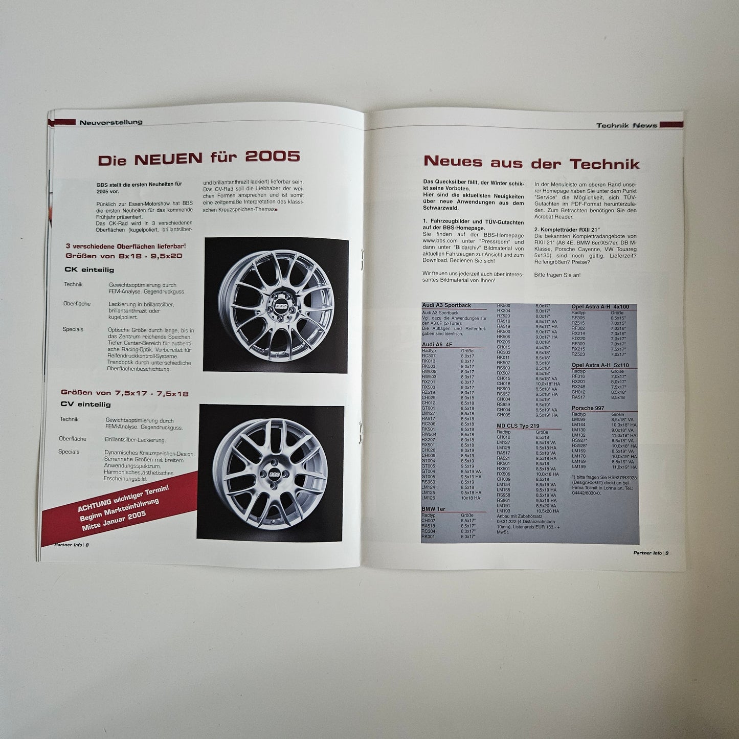 BBS Year 2004 Partner Info Brochure