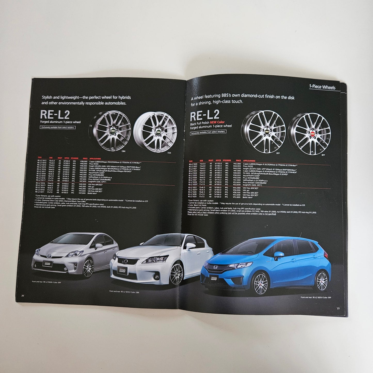 BBS Japan Forged Wheels 2014 Brochure
