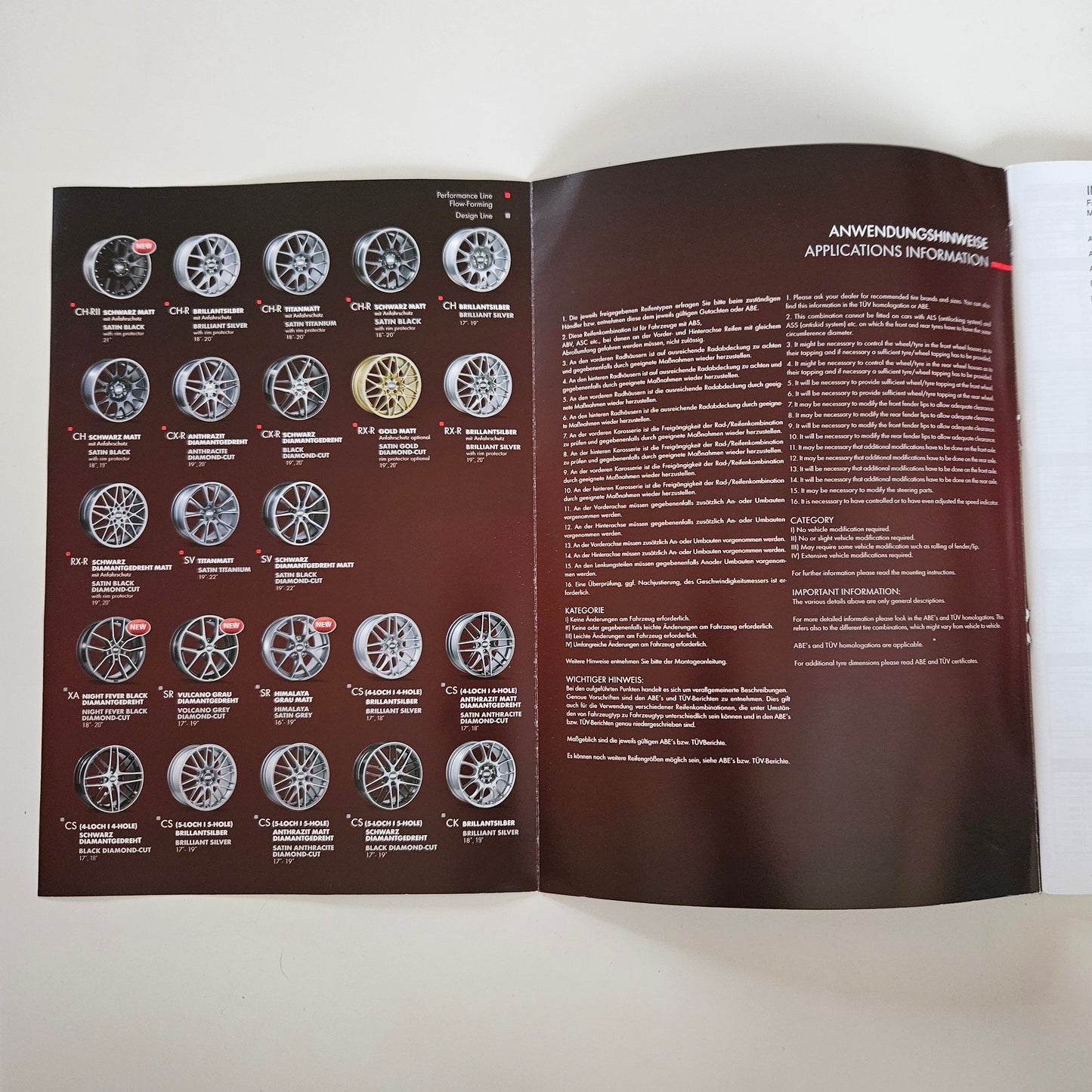 BBS 2014 Wheel Application Guide Catalog