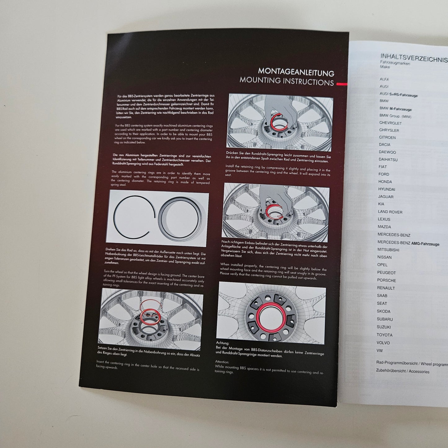 BBS 2014 Wheel Application Guide Catalog