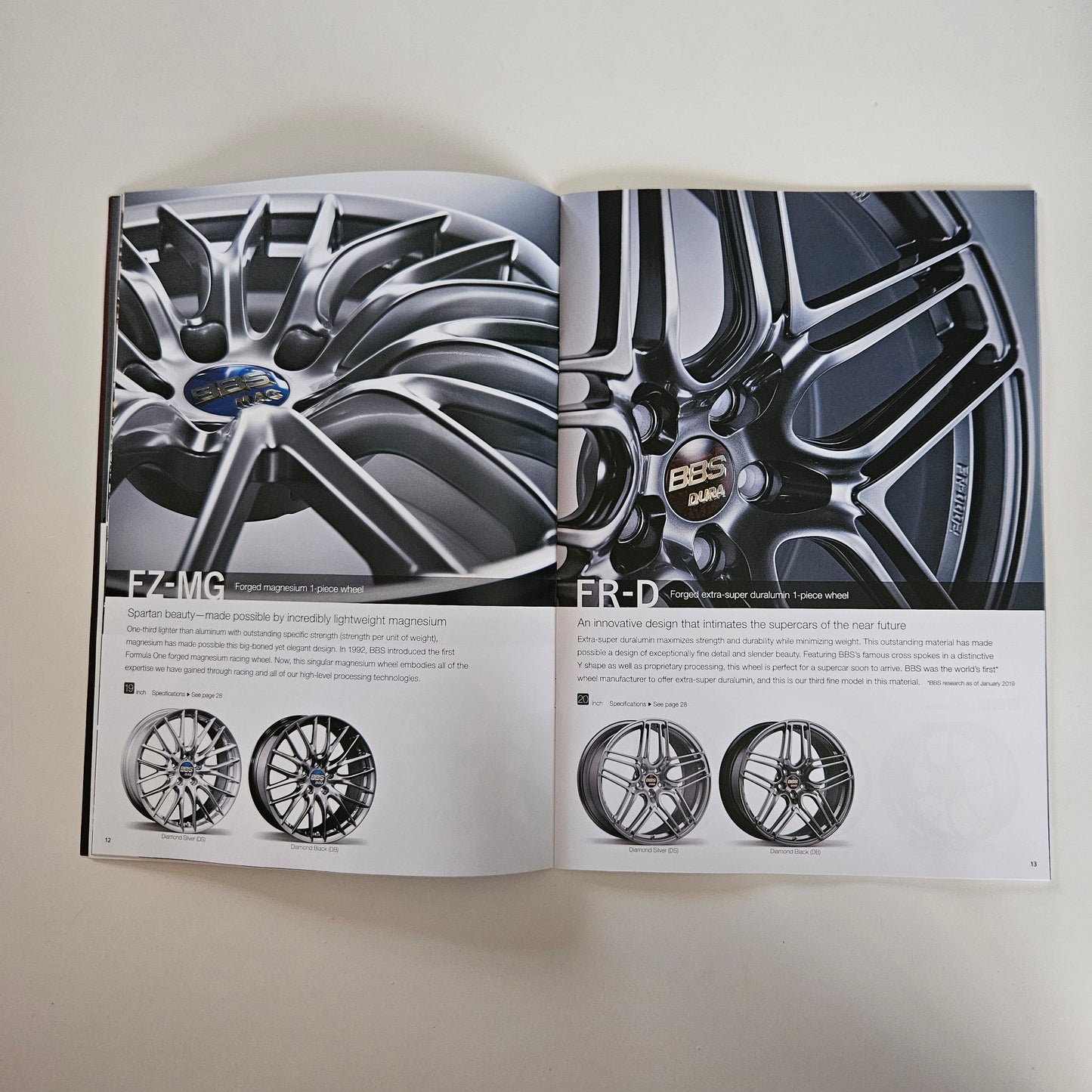 BBS Japan Forged Wheel Brochure