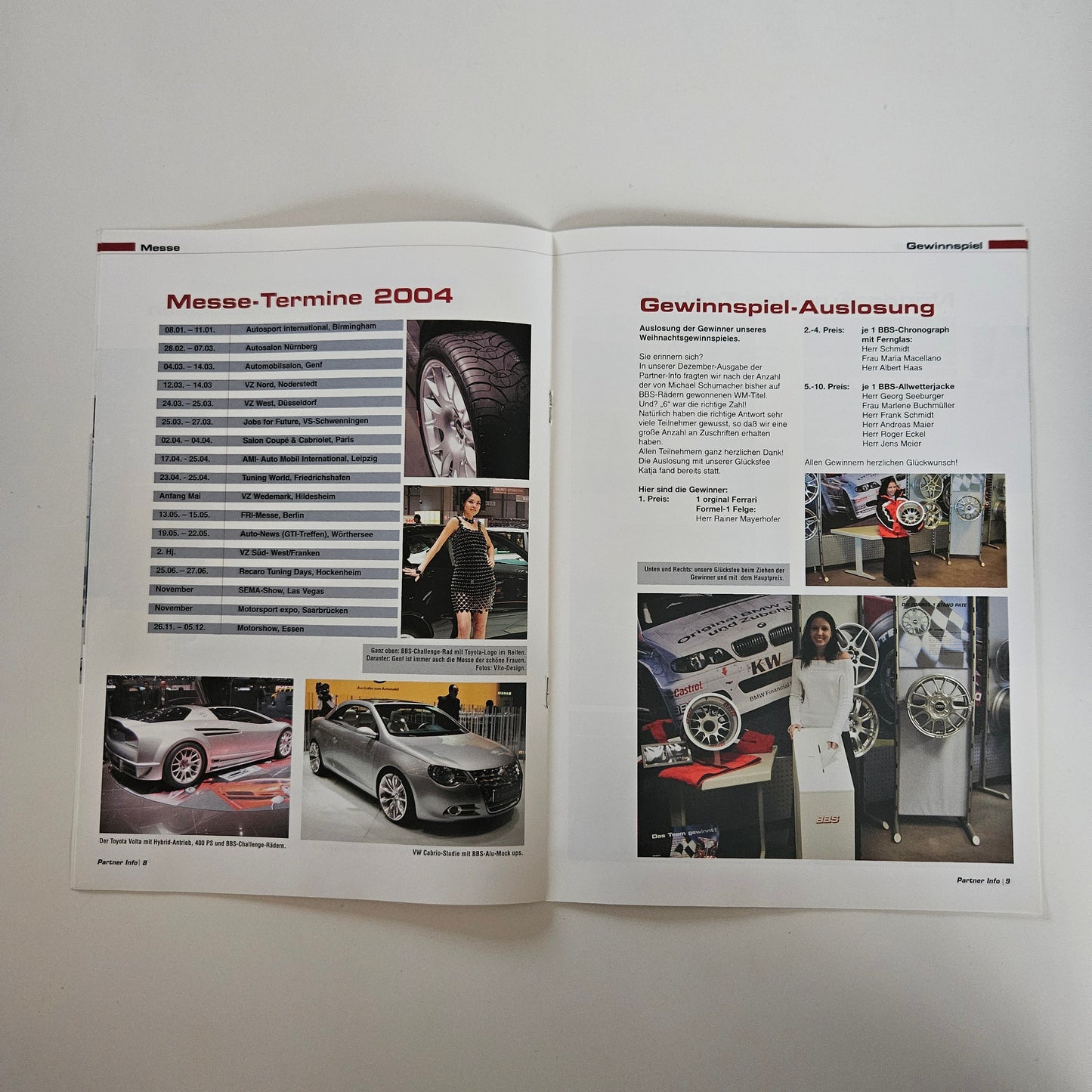 BBS Year 2004 Partner Info Brochure