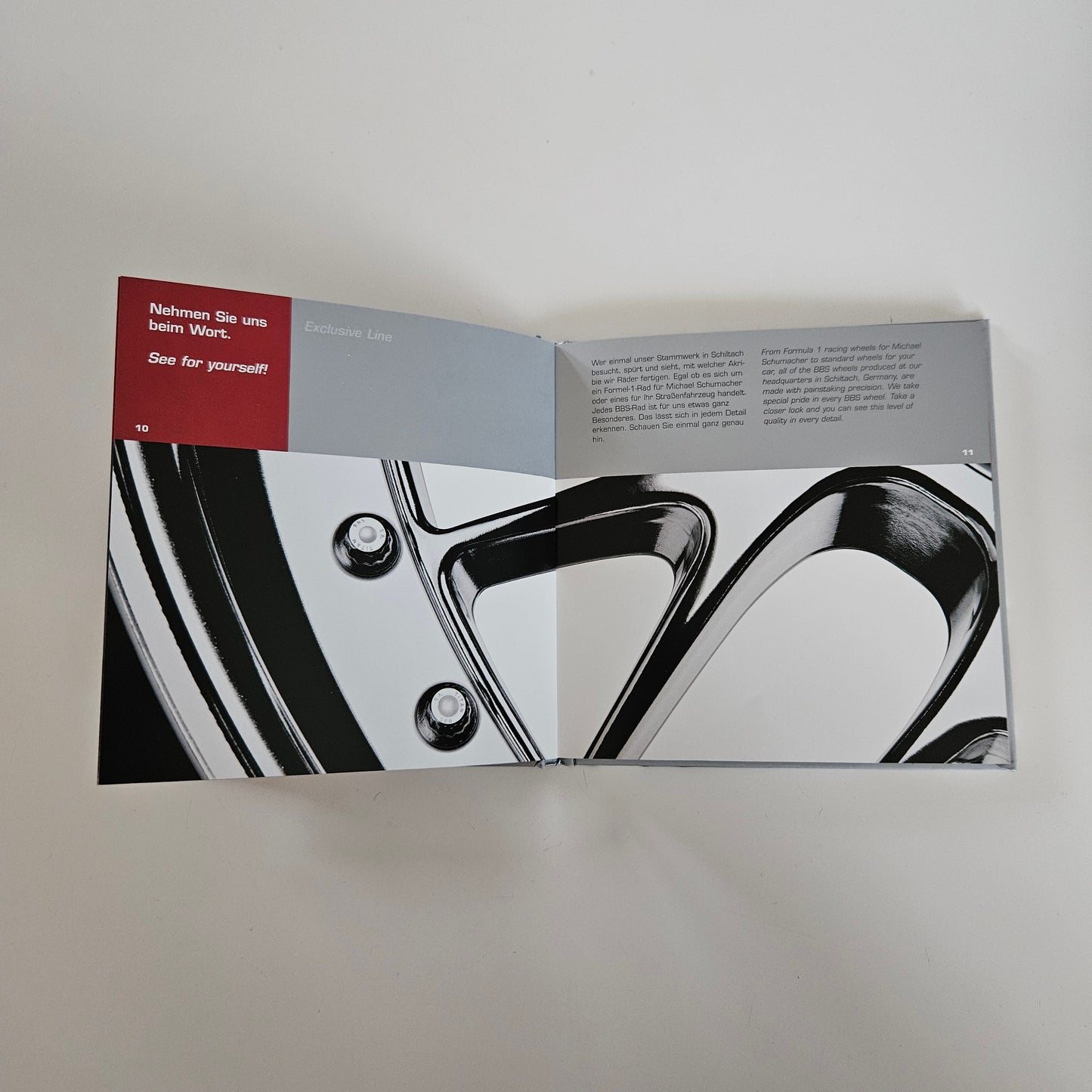 BBS Motorsport Exclusive Line Small Book
