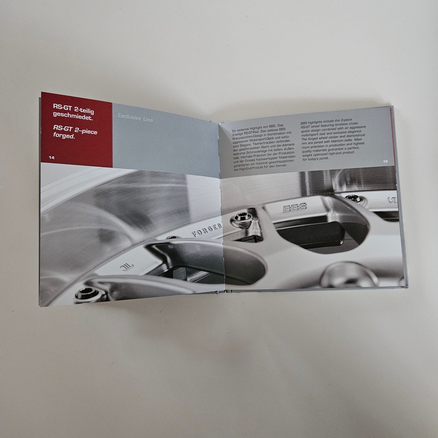 BBS Motorsport Exclusive Line Small Book