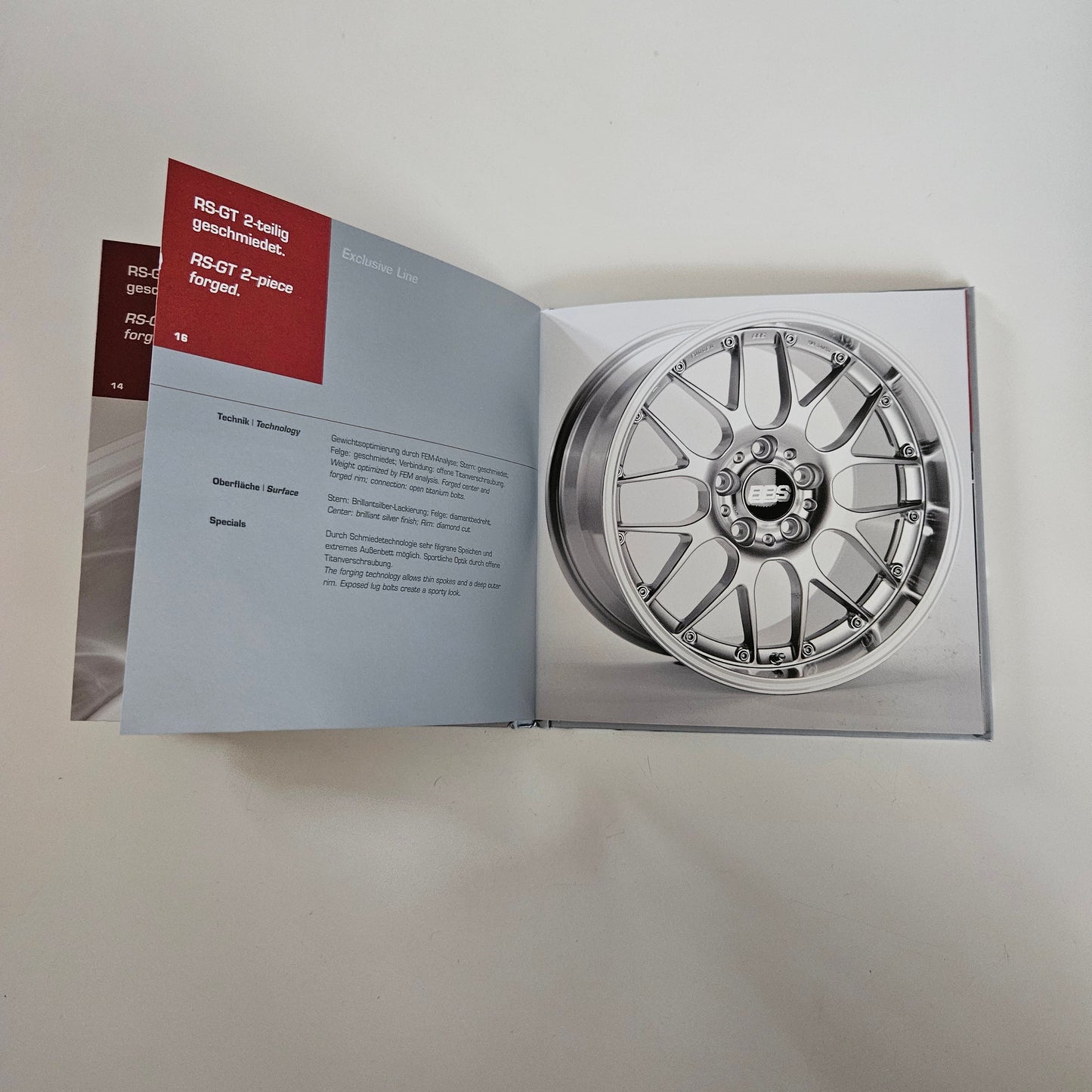 BBS Motorsport Exclusive Line Small Book