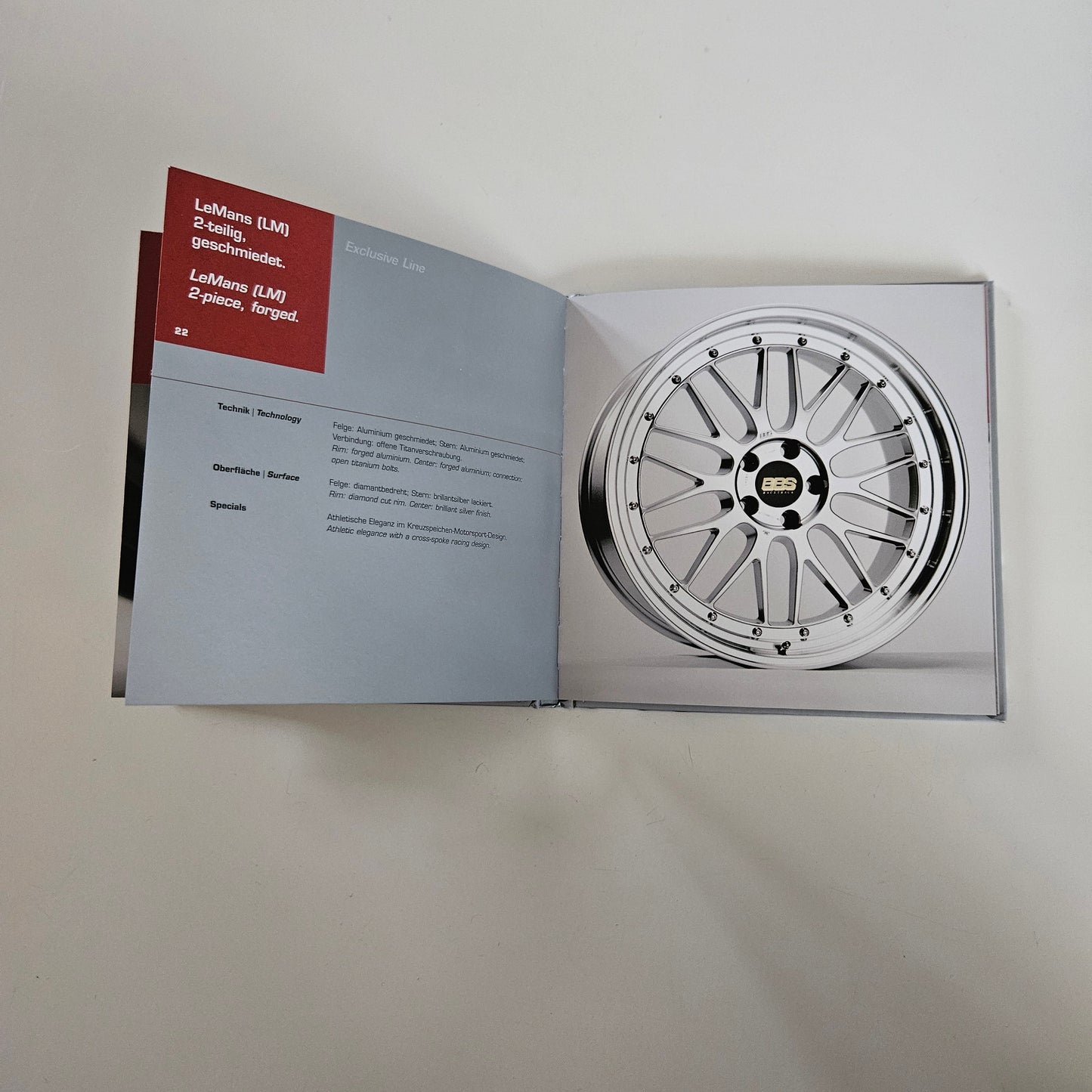BBS Motorsport Exclusive Line Small Book