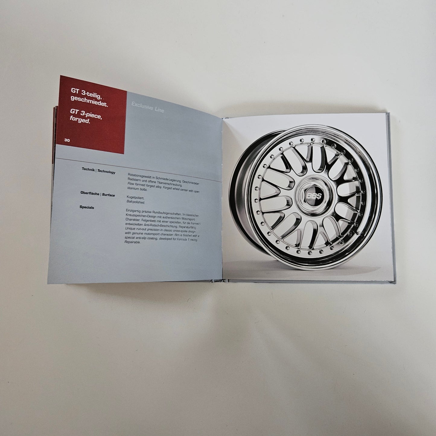 BBS Motorsport Exclusive Line Small Book