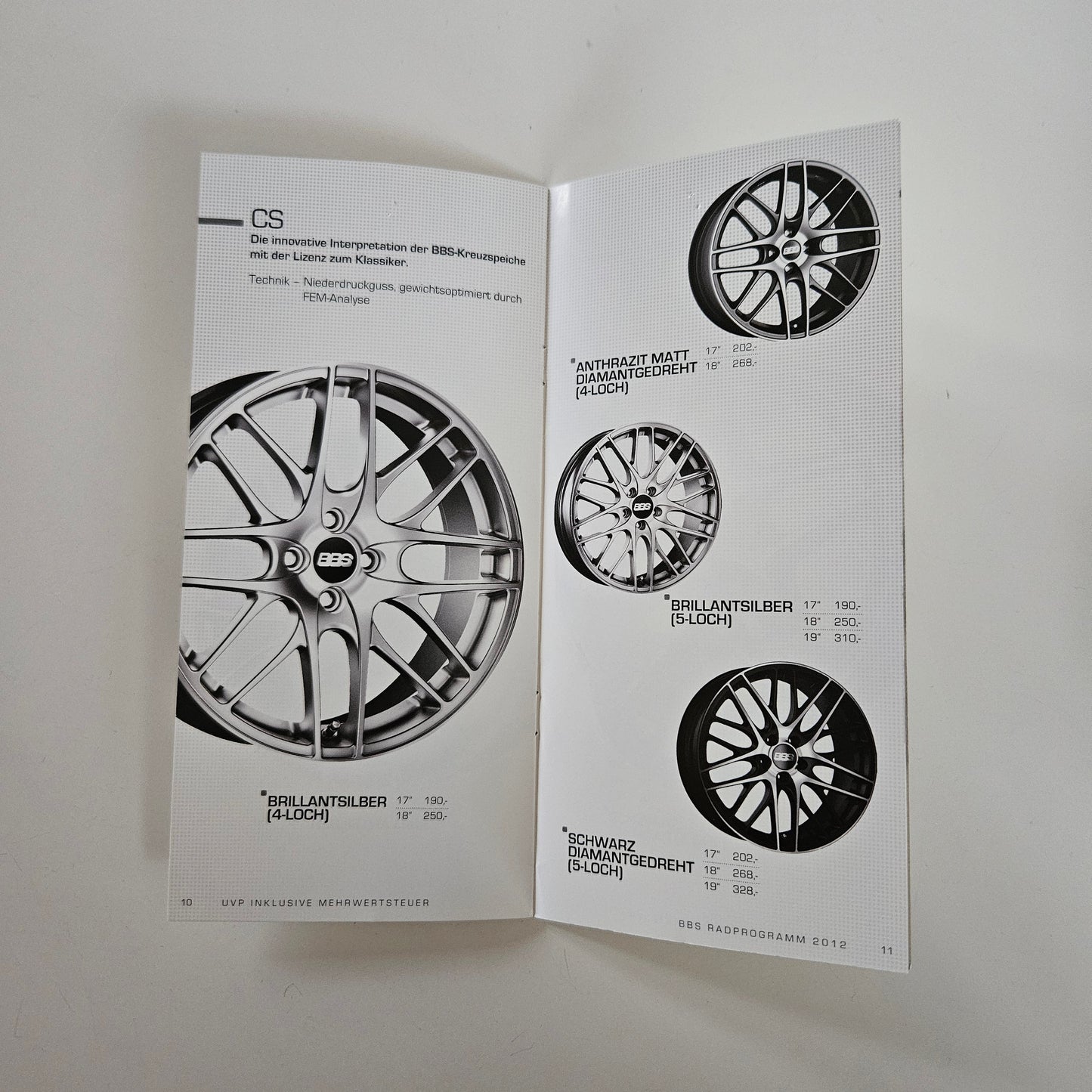 BBS 2012 Collection Brochure