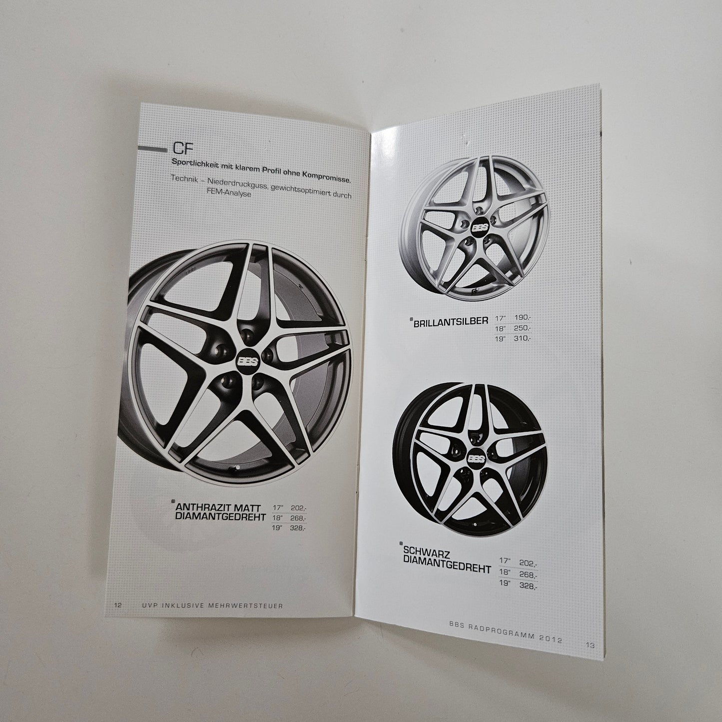 BBS 2012 Collection Brochure