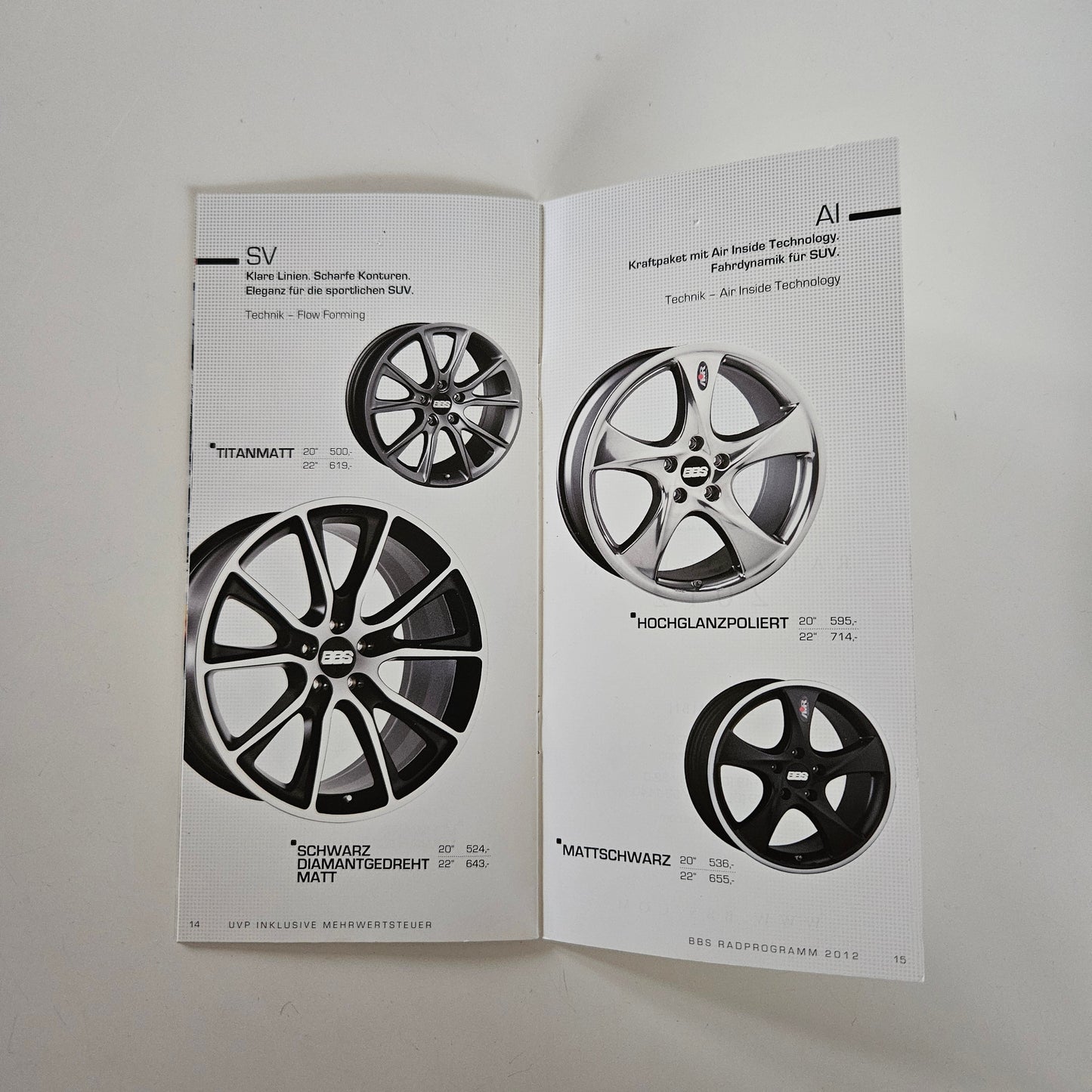 BBS 2012 Collection Brochure